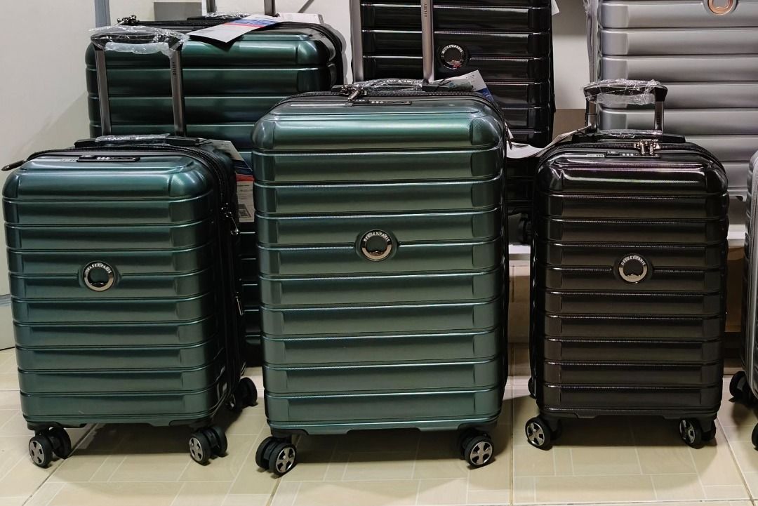 Delsey luggage (Category: Luggage) located in Caloocan City. Submitted by vtravelite.18 (Listing ID 1417620834, Image 2). Description: Delsey luggage Brand New Light weight TSA lock Spinner Anti theft Price start small6500 medium 7450 large 8500 Hi Client pass Po sa kwentuhan if Hindi Po interested wag na pong mag message daming nag message pero Hindi Naman nag rereply 😁😁.
