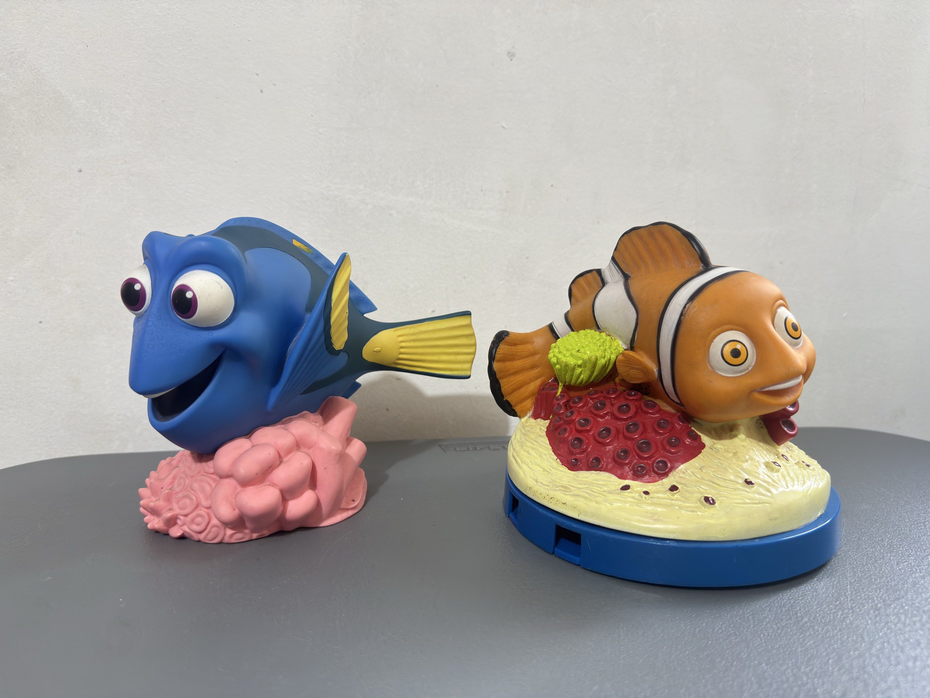 Disney Finding Nemo & Dory Coinbank Set (Category: Character Goods) located in Pasig City. Submitted by JMToysandCollectibles (Listing ID 1417700695, Image 1). Description: Disney Finding Nemo & Dory Coinbank Set PHP1,000 Pick Up or Delivery via Lalamove/ Grab MOP: Gcash/BPI/BDO.