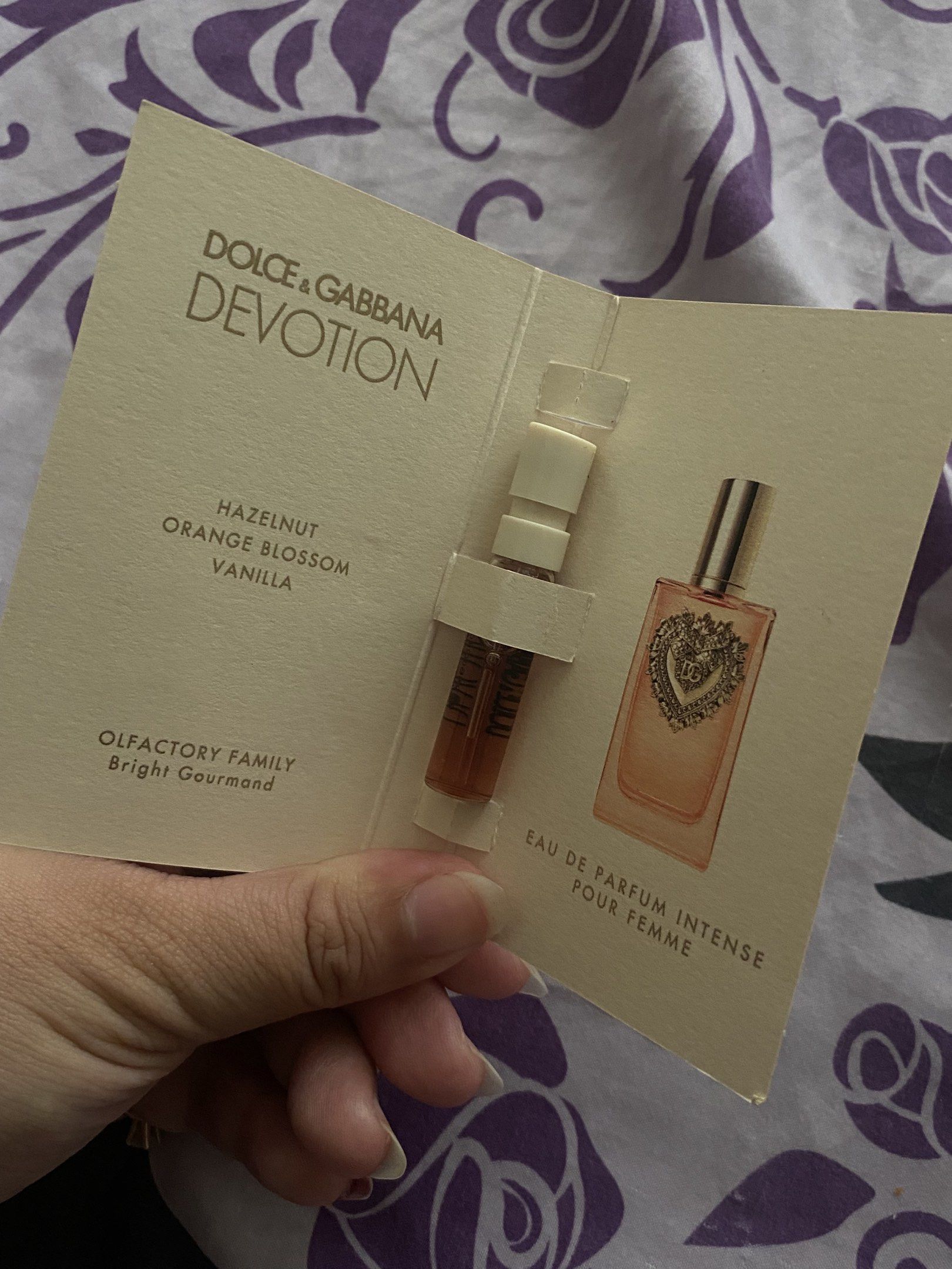 Dolce & Gabbana Devotion EDP Vial 1.5mL (Category: Fragrance & Deodorants) located in Lucena. Submitted by declutter.k (Listing ID 1417624455, Image 2). Description: - from ulta beauty in the us - never been used.