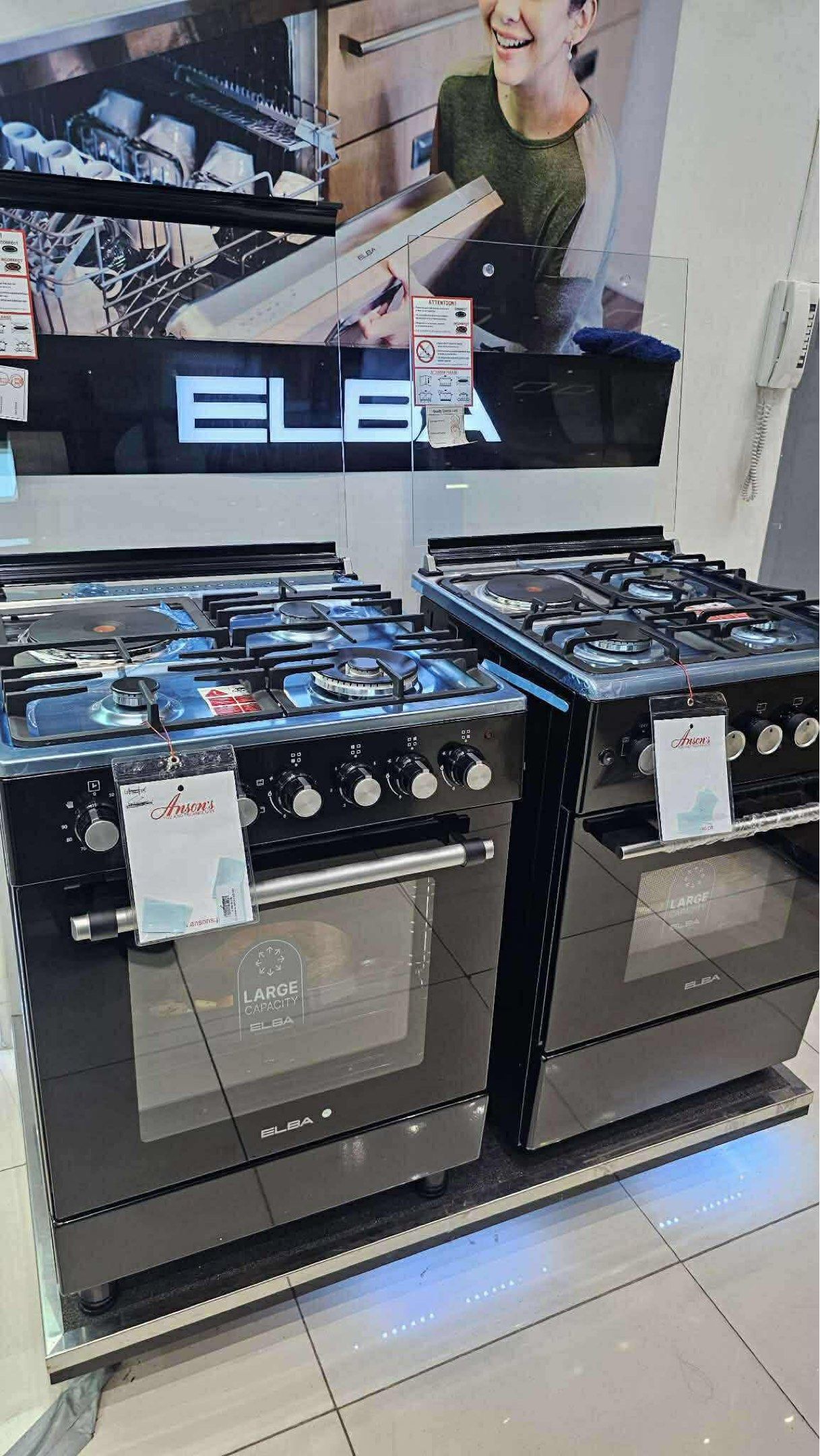 ELBA COOKING RANGE (Category: Cookers) located in Manila. Submitted by may572156 (Listing ID 1417784270, Image 3). Description: ELBA COOKING RANGE Vxx950df Srp 140,000 Cash 132,500 Exx-969 df Srp 115,660 Cash 109,000 Ex-965 VM Srp 125,000 Cash 119,000 Exw-950 fg Srp 129,000 Cash 114,500 Cbx-942 df Srp 88,000 Cash 83,200 S61x641/ig Srp 50,000 Caah 45,600 S61x40if Srp 50,000 Cash 47,600 Cxx-664 iml Srp 110,000 Cash 104,500 E5531-fg2bk Srp 28,900. C