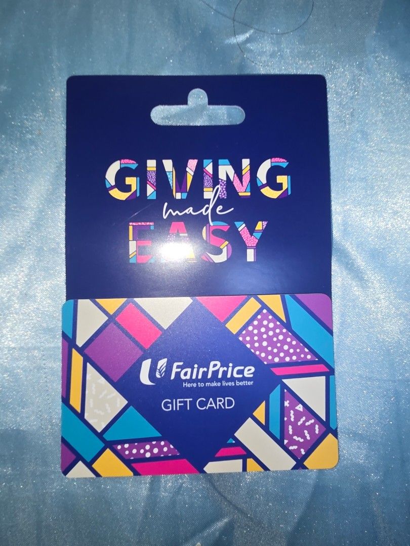 FairPrice Gift Card, Video Gaming, Gaming Accessories, Game Gift Cards &  Accounts on Carousell