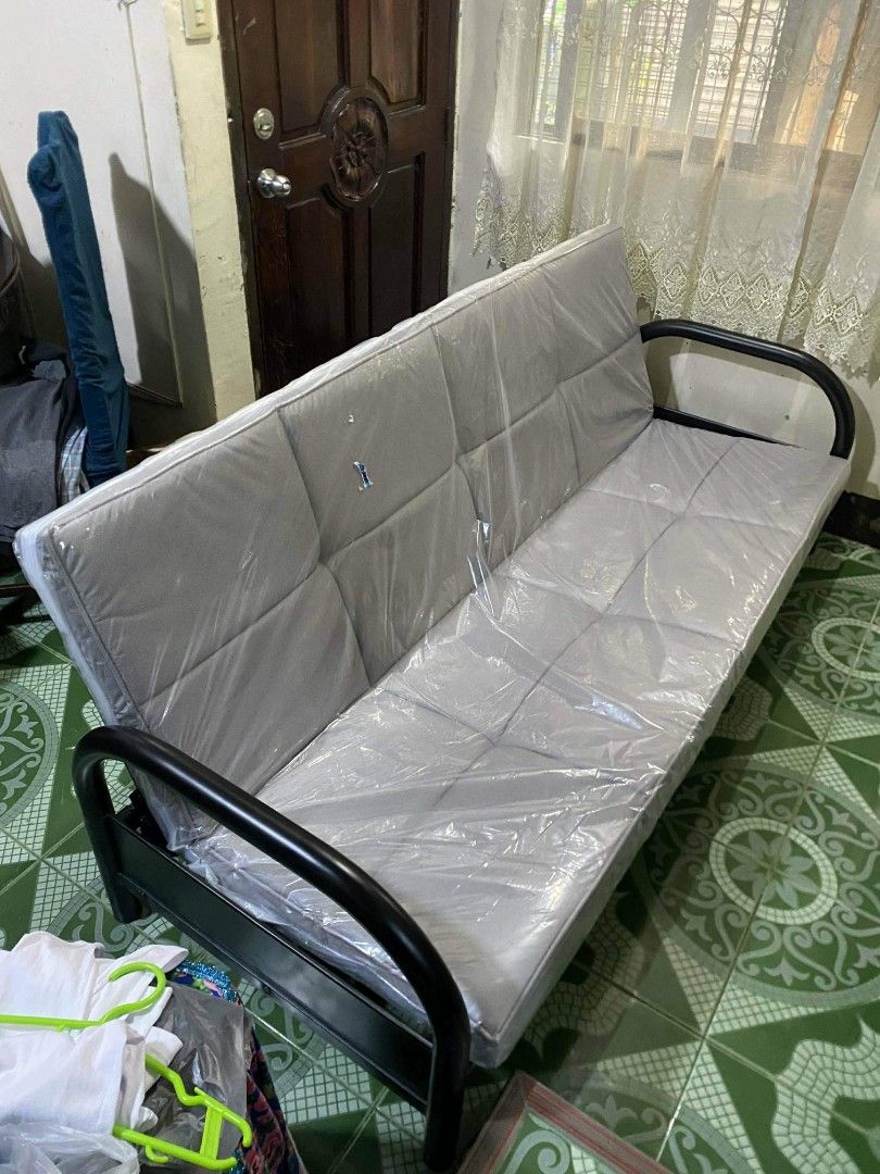 Futon Sofa Bed Replacement Mattress - Gray (Category: Bed Frames & Mattresses) located in Caloocan City. Submitted by matuguinasrezzel7 (Listing ID 1417809148, Image 2). Description: - New gray futon mattress. - Compatible with Home Suite futon sofa bed frames. - Fits Charlene, Charleston, and Chessie models..