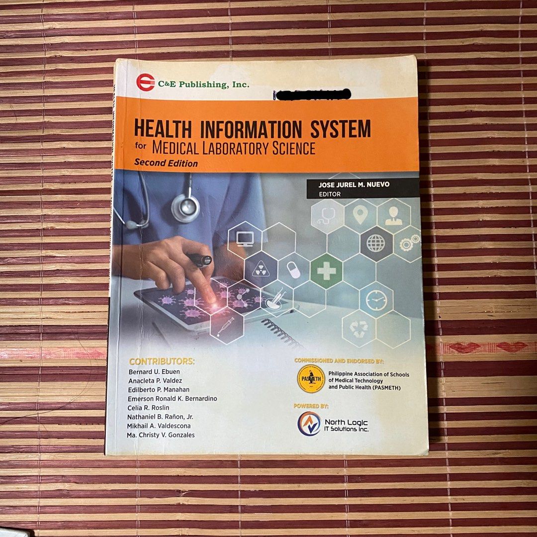 Health Information System (for medlab science) 2ND EDITION (Category: Textbooks) located in Caloocan City. Submitted by lovesteinn (Listing ID 1417620810, Image 1). Description: This book is in good used condition, though please be aware there is some highlighting and some completed exercises inside, but it’s still in great shape for studying :>.