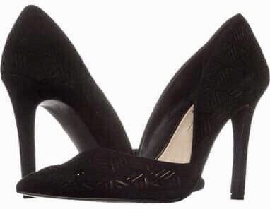 Jessica Simpson Black Heels (Category: Heels) located in Pasig City. Submitted by Monica.RB (Listing ID 1417646744, Image 1). Description: - Jessica Simpson black heels - Pointed toe design - Unique cut-out detail - Stiletto heel - Light beige insole with Jessica Simpson logo - Ideal for special occasions/office wear -Regular price at 4k+.