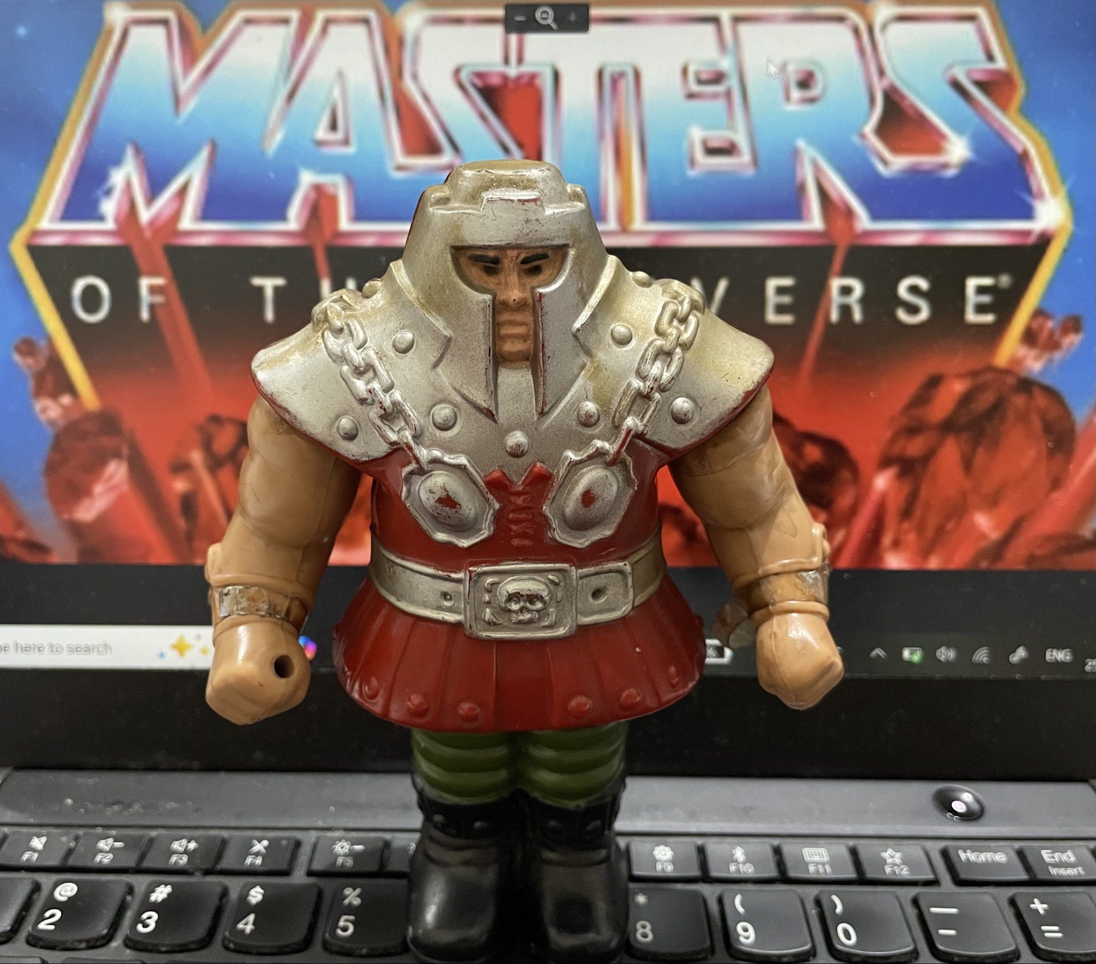 Mattel MOTU Vintage 1982 - Ram Man (Category: Action & Battle Toys) located in Las Pinas. Submitted by kt_and_rc_selections (Listing ID 1417738549, Image 1). Description: PTPA. Thanks. Selling MOTU Vintage 1982 - Ram Man Action Figure Brand : Mattel Condition : Loose 6/10 ( spring gimmick not working ) Location : Las Pinas / Greenhills WYSIWYG RFS : Doubles Payment : Gcash Shipment : Lalamove or LBC c/o buyer’s expense.