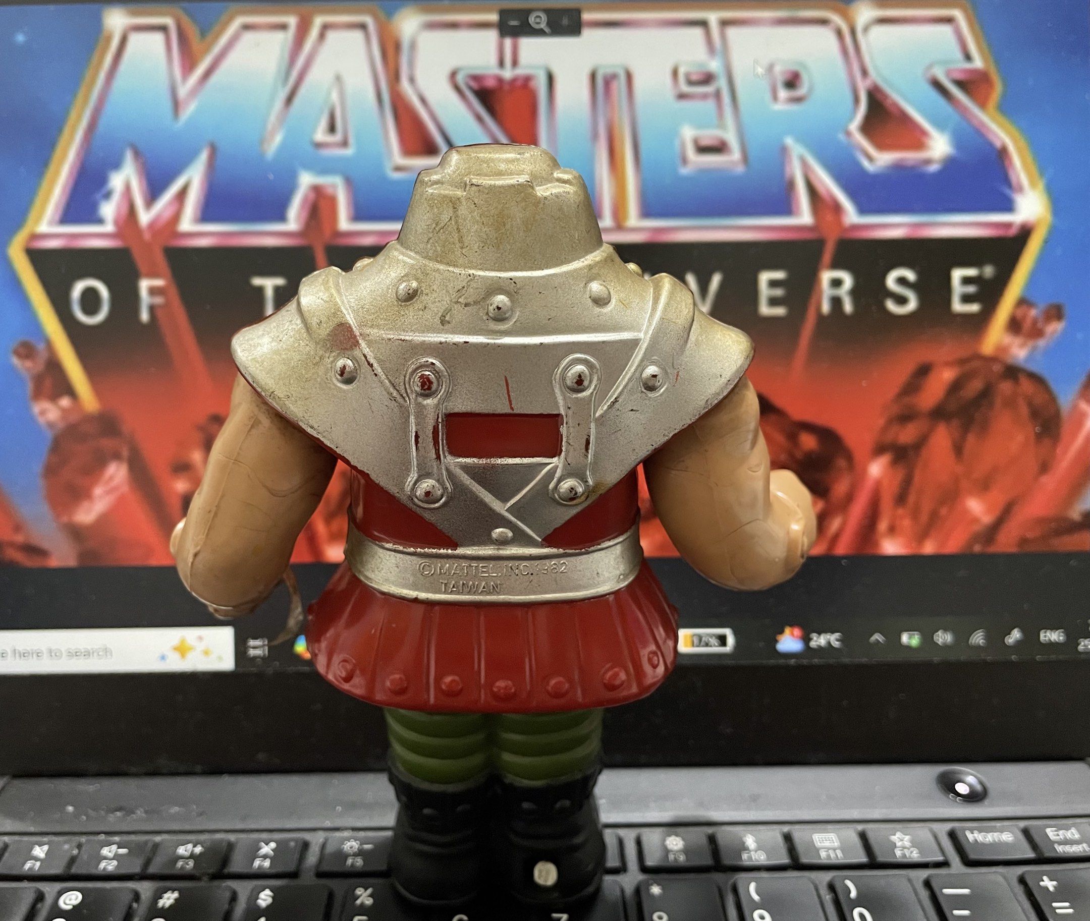 Mattel MOTU Vintage 1982 - Ram Man (Category: Action & Battle Toys) located in Las Pinas. Submitted by kt_and_rc_selections (Listing ID 1417738549, Image 3). Description: PTPA. Thanks. Selling MOTU Vintage 1982 - Ram Man Action Figure Brand : Mattel Condition : Loose 6/10 ( spring gimmick not working ) Location : Las Pinas / Greenhills WYSIWYG RFS : Doubles Payment : Gcash Shipment : Lalamove or LBC c/o buyer’s expense.