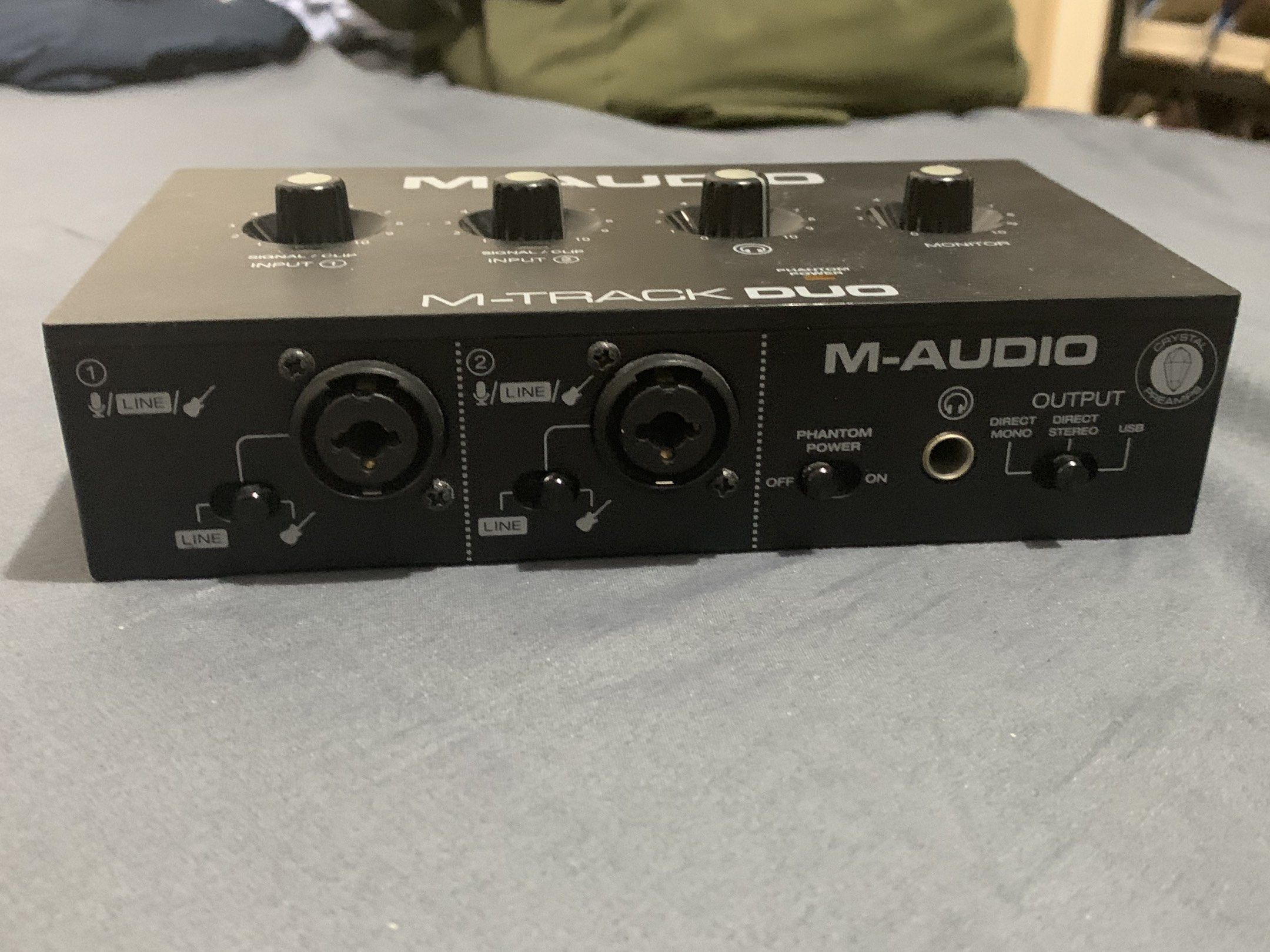 M-Audio M-Track Duo Audio Interface (Category: Other Audio Equipment) located in Manila. Submitted by wacks08 (Listing ID 1417738354, Image 2). Description: .