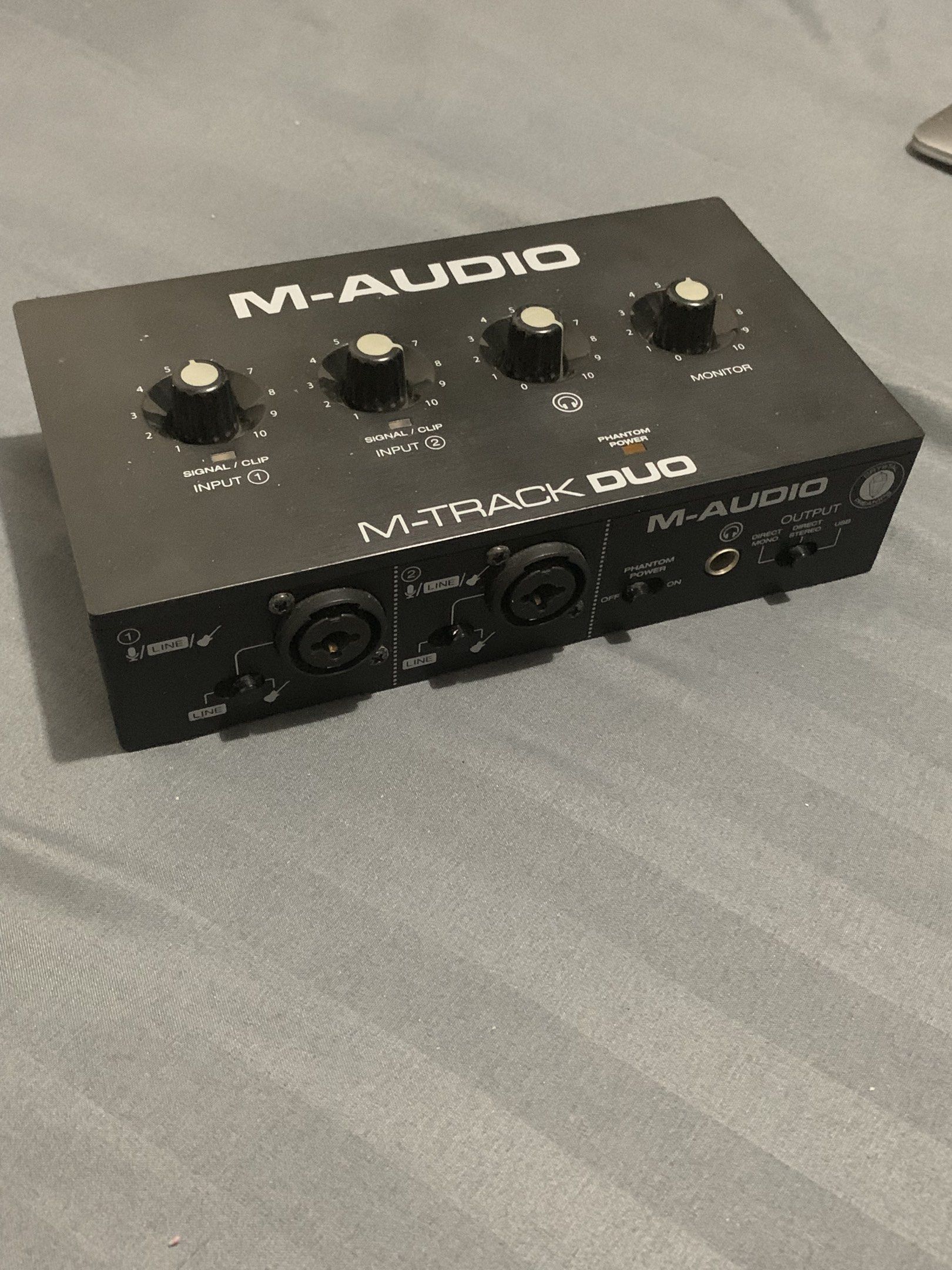 M-Audio M-Track Duo Audio Interface (Category: Other Audio Equipment) located in Manila. Submitted by wacks08 (Listing ID 1417738354, Image 1). Description: .