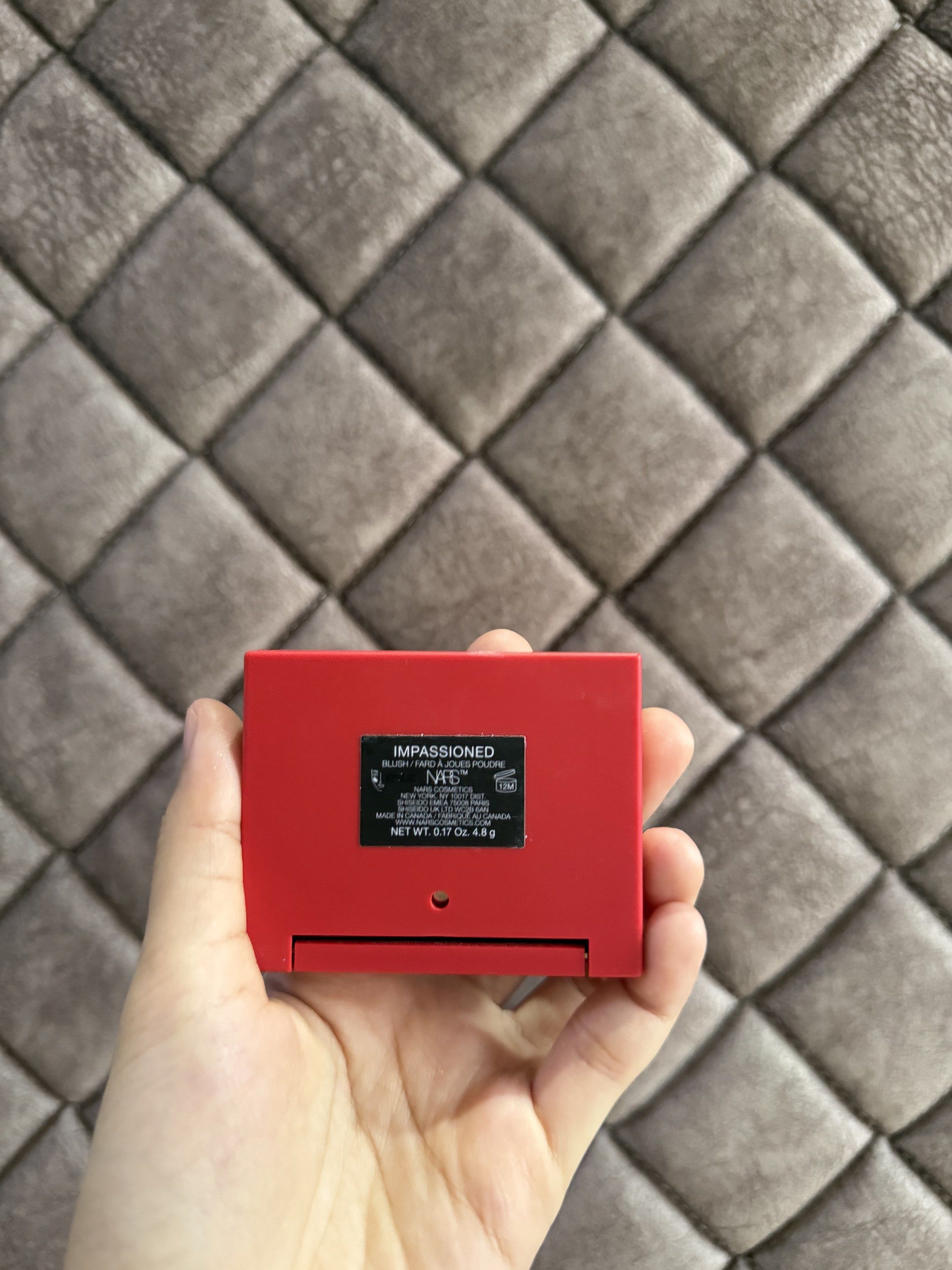 Nars Blush Code Impassioned (Category: Makeup) located in Segamat. Submitted by littlexca (Listing ID 1417646584, Image 3). Description: Just swatch only Have a box .