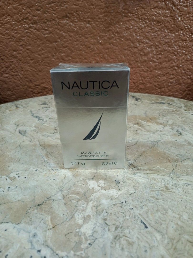 Nautica Classic Eau de Toilette 100ml (Category: Fragrance & Deodorants) located in Binan City. Submitted by ragingjhe (Listing ID 1417712431, Image 1). Description: Nautica Classic Perfume New (Sealed) 100ml P2,300.00 Biñan, Laguna.
