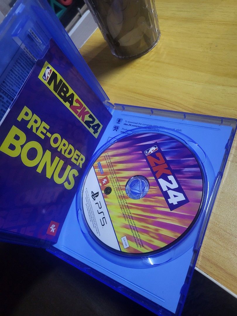 NBA 2K24 PS5 Game (Category: PlayStation) located in San Mateo. Submitted by prelovedmama12 (Listing ID 1417663609, Image 2). Description: used code done playing loc san mateo rizal.