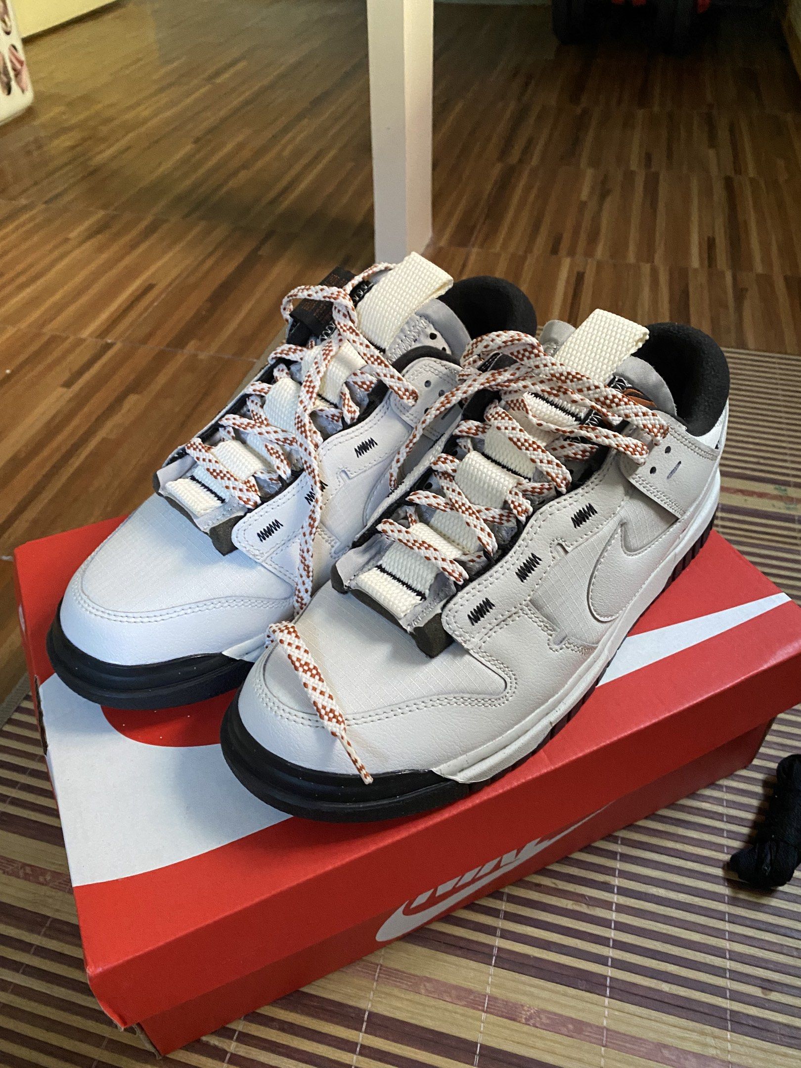 Nike Air Dunk Low Jumbo Phantom/Phantom Black Colorway (Category: Sneakers) located in Quezon City. Submitted by m_marcella (Listing ID 1417700481, Image 2). Description: RFS: Decluttering Never used Comes with original box PHILIPPINES BASED BUYERS ONLY.