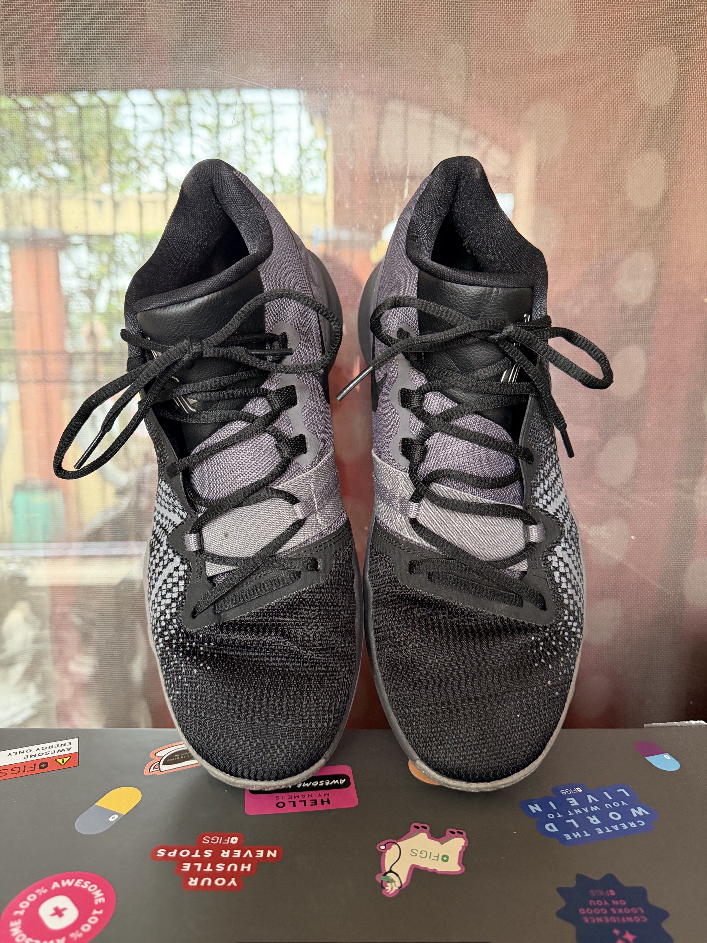 Nike Kyrie 5 Basketball Shoes | Flytrap Black Thunder (Category: Sneakers) located in Quezon City. Submitted by gomkatph (Listing ID 1417645012, Image 3). Description: Selling my PERSONAL USE shoes. • 100% authentic | NO BOX • used during volleyball games only. shoes is ideal for sports only and not for casual wear. • selling it because i have a lot of shoes already .