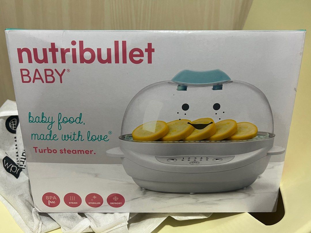Nutribullet Baby (Category: Weaning & Toddler Feeding) located in Quezon City. Submitted by ex-box (Listing ID 1417665608, Image 1). Description: Orig price ₱3990.