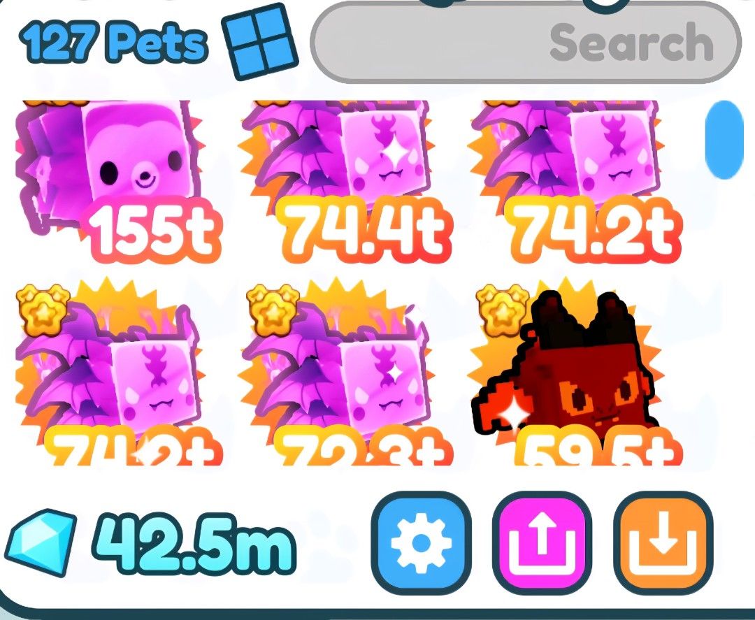 Pet Simulator X - Various pets batch 2 (Category: Others) located in Manila. Submitted by legittitemm (Listing ID 1417800287, Image 1). Description: Selling what I can for funds! - Drop price! - Digital items only - Check images and dm if interested - Gcash payment only.