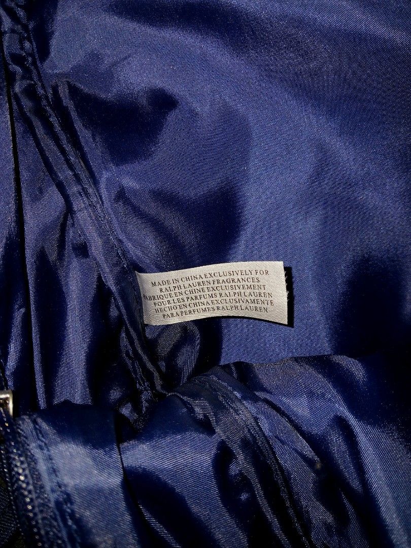 Polo Ralph Lauren Backpack (Category: Backpacks) located in Manila. Submitted by gabbb.dgzmn035 (Listing ID 1417628346, Image 2). Description: RALPH LAUREN POLO BACKPACK 💰 PHP 690 (NEGOTIABLE) • Authentic Ralph Lauren (POLO) • Navy Blue color • Multicolor embroidered “POLO” logo • White Polo pony logo • Spacious main compartment • Front zippered pocket • Smooth, working zippers • Durable fabric material • Made in China exclusively for Ralph Laur