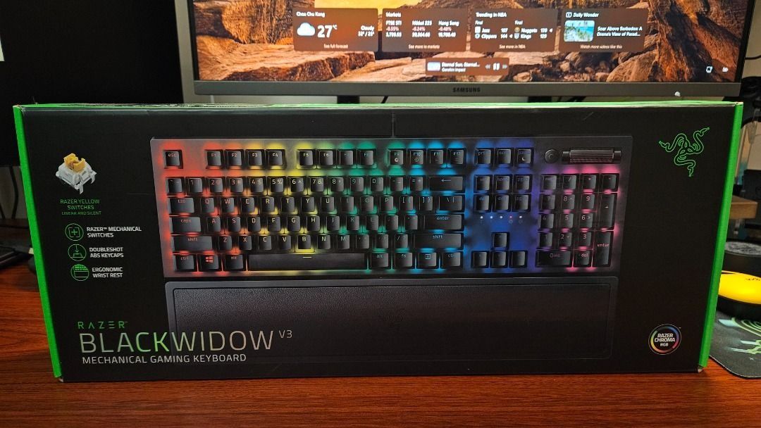 Razer BlackWidow V3 Mechanical Gaming Keyboard448749555491153920