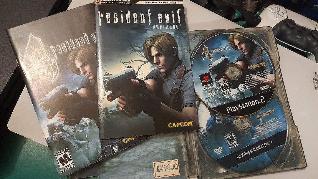 Resident Evil 4 Premium Edition - PS2 (Category: PlayStation) located in Caloocan City. Submitted by marvinchan139 (Listing ID 1417723017, Image 3). Description: - Resident Evil 4 Premium Edition for PlayStation 2 - Includes game disc, case, and manual - Features Leon Kennedy - Rated M for Mature - Includes DVD - missing ada Wong picture - with some rust on the steelbook case so manage your expectations. - Manufactured by Capcom.