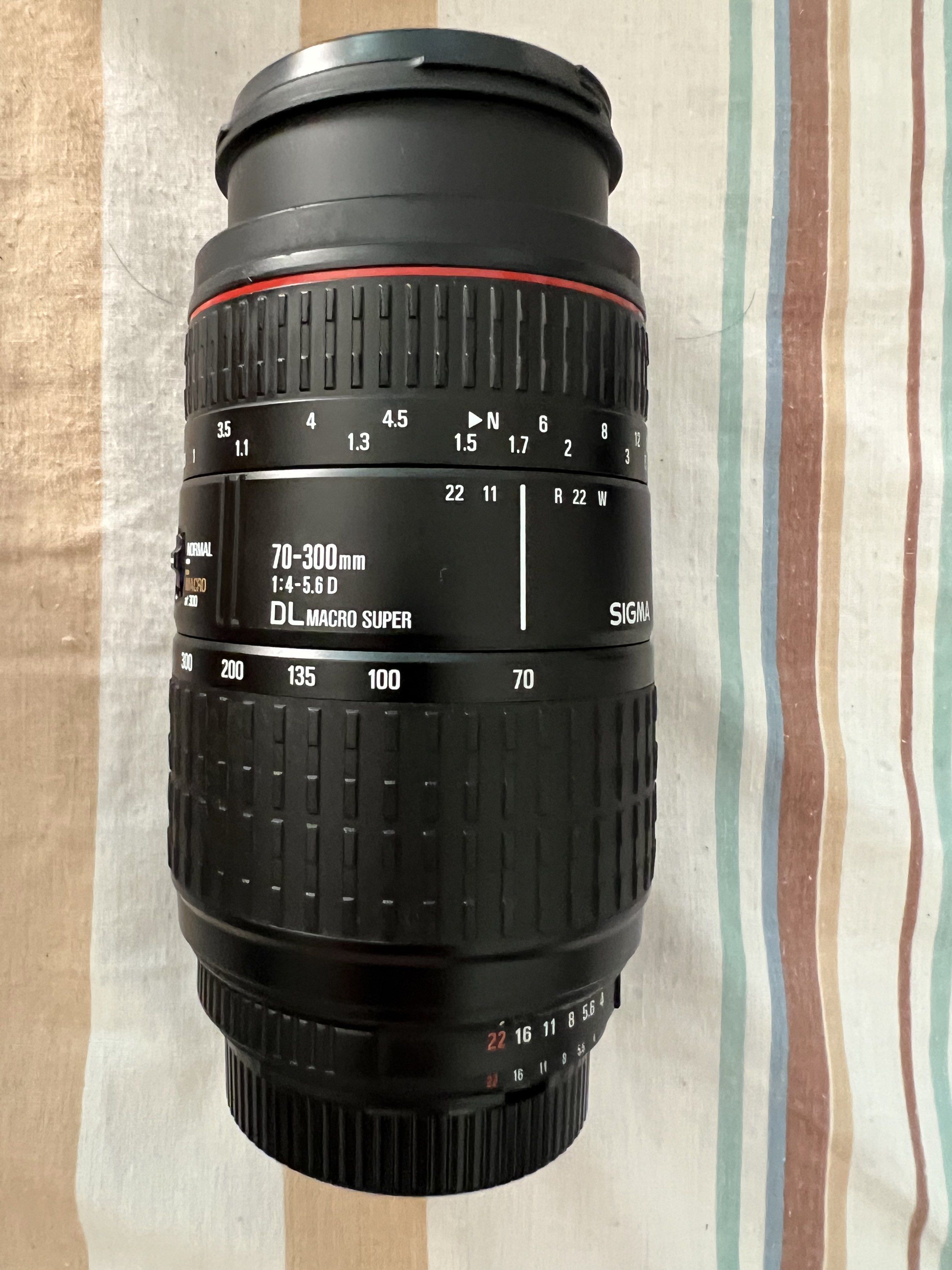 Sigma DL Macro Super AF Lens (Category: Lens & Kits) located in Las Pinas. Submitted by jerri44 (Listing ID 1417605394, Image 2). Description: Sigma Camera Macro Super DL AF Zoom Lens 70-300mm f4 -5/6 Made in Japan With box and manual.