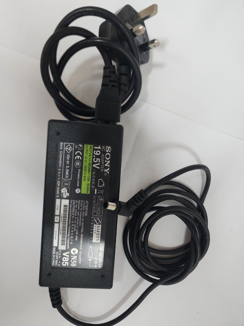 Sony AC Adapter 19.5V VGP-AC19V24441435091675402243