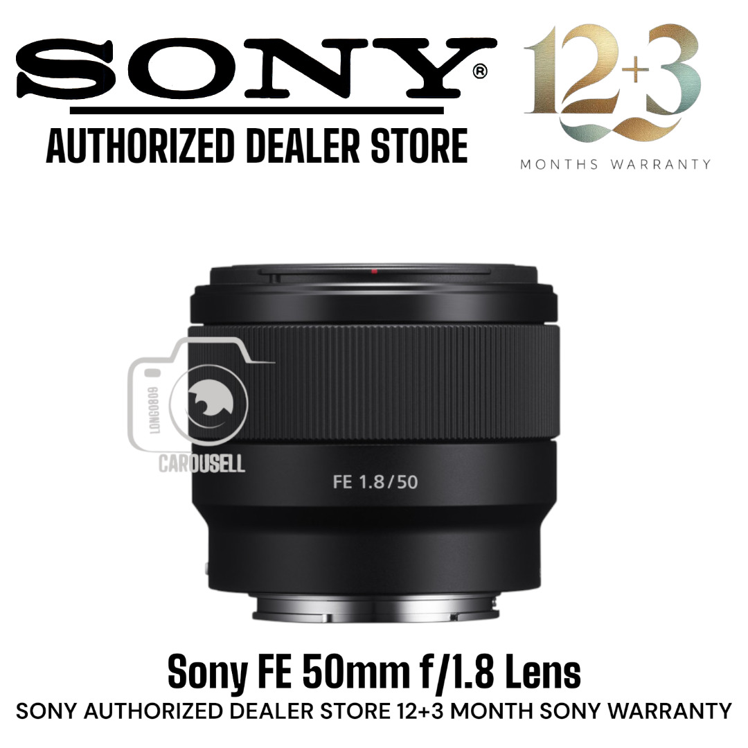 Sony FE 50mm f1.8 | 50mm f/1.8 | 50mm f1.8 | 50mm f 1.8 | SEL50F18F ...