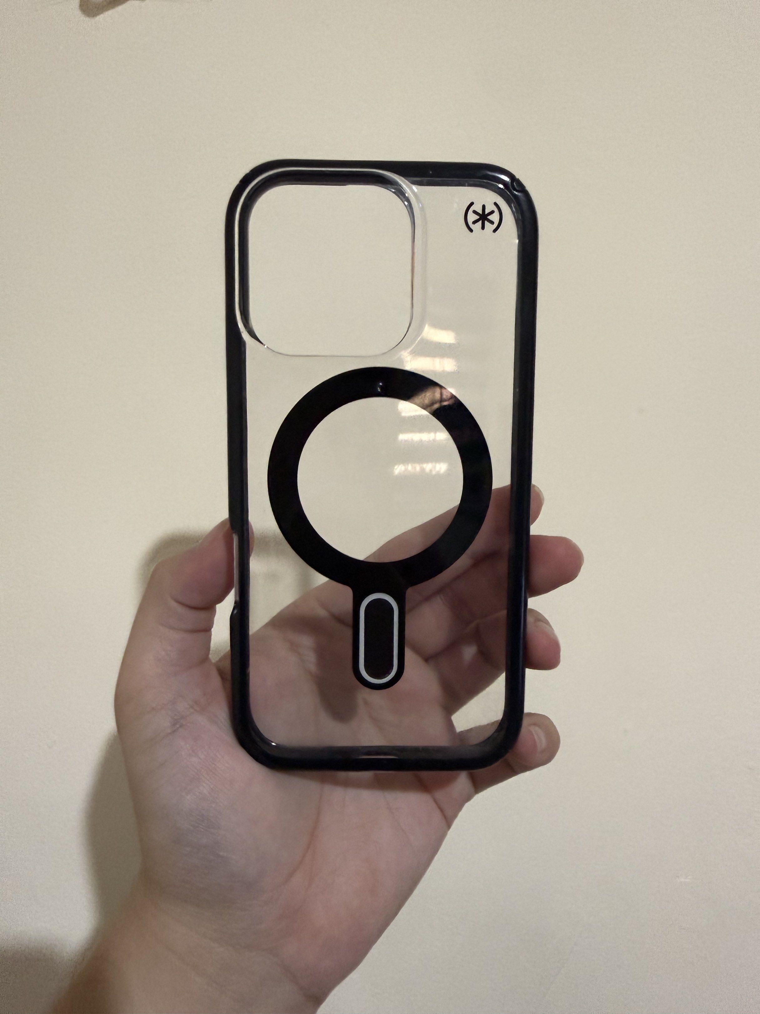 Speck Presidio Perfect-Clear iPhone 16 Pro Case (Category: Cases & Sleeves) located in Imus. Submitted by geekattic (Listing ID 1417683443, Image 3). Description: For sale - Authentic Speck Case With flaws and scratches but still durable and usable. Please see pictures. Can send more pictures upon request MOP: GCash, BDO, BPI MOD: Grab or Lalamove c/o Buyer.
