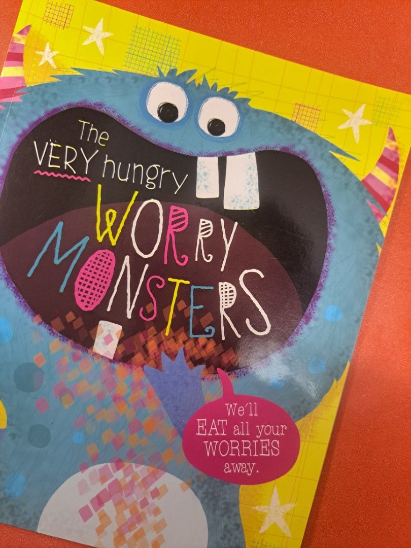 The Very Hungry Worry Monsters Book (Category: Children's Books) located in Santa Rosa. Submitted by thecoolkidsclub (Listing ID 1417764257, Image 1). Description: EUC - The Very Hungry Worry Monsters book. - Helps children deal with their worries. - Features colorful illustrations. - Includes interactive elements. - A fun and engaging read for kids. - Designed to help children understand and manage anxieties..