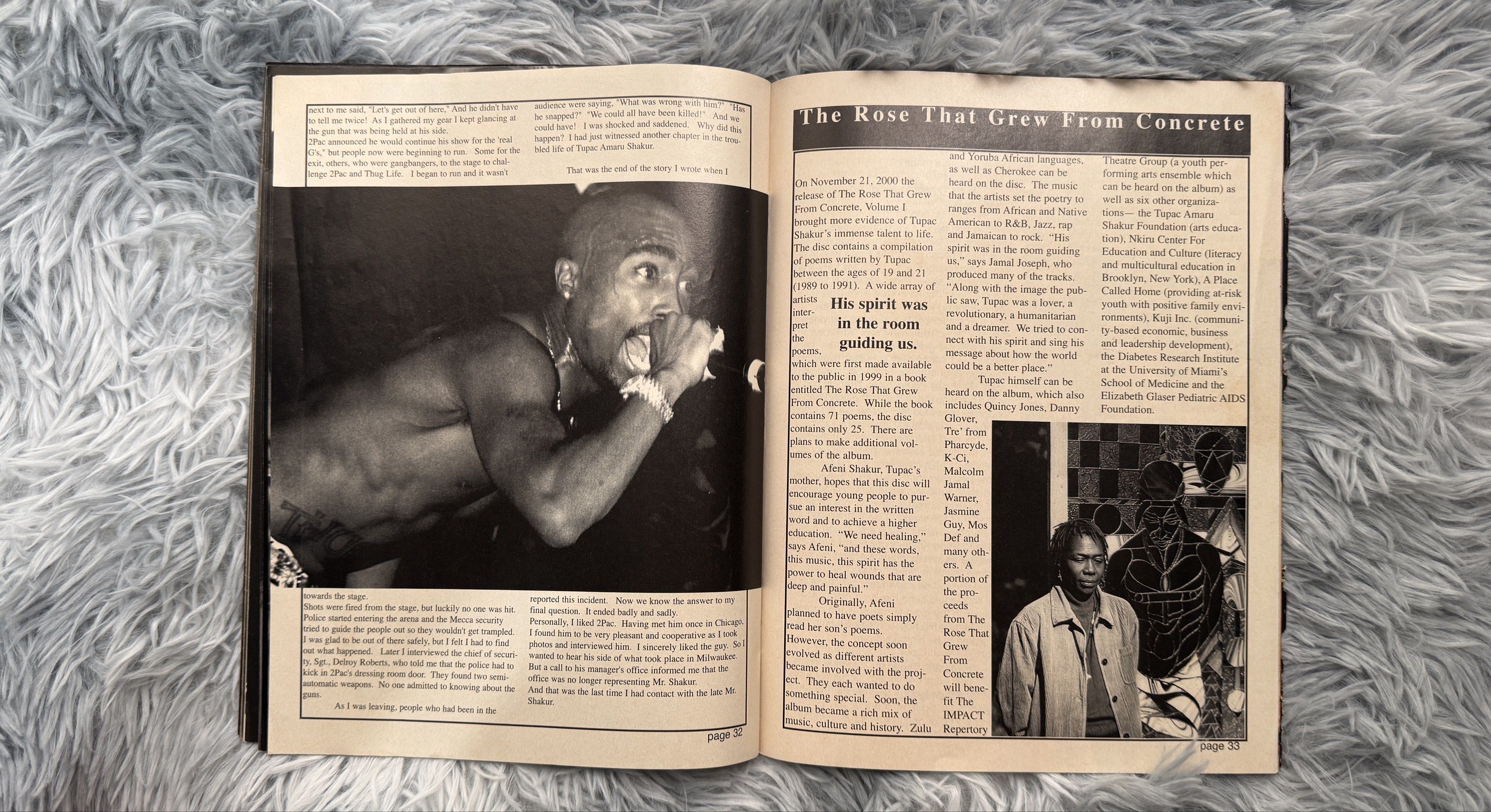 Tupac Shakur - 2pac Magazine - Year 2002 (Category: Magazines) located in Quezon City. Submitted by angeloagustinrealestate (Listing ID 1417657469, Image 2). Description: FOR SALE: 2PAC SHAKUR MAGAZINE ✅Rare ✅Vintage ✅Decluttering ✅Photos while performing ✅Bought in GH 20+ years ago ✅Color may vary due to lighting ✅Mystery surrounding his death ✅Great collectible for any Tupac fan ✅Articles about his life, career & legacy ✅Information about his a