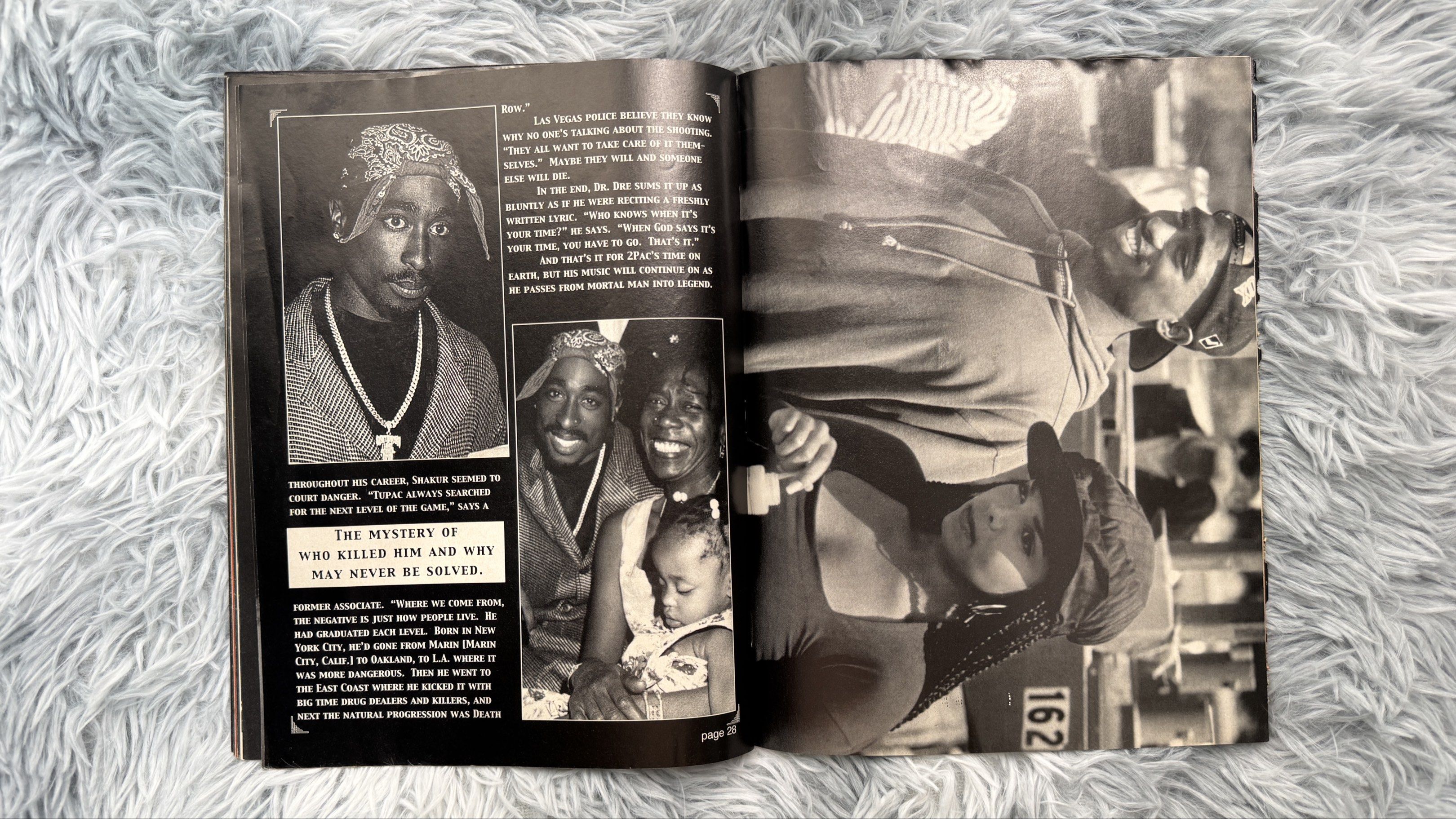 Tupac Shakur - 2pac Magazine - Year 2002 (Category: Magazines) located in Quezon City. Submitted by angeloagustinrealestate (Listing ID 1417657469, Image 3). Description: FOR SALE: 2PAC SHAKUR MAGAZINE ✅Rare ✅Vintage ✅Decluttering ✅Photos while performing ✅Bought in GH 20+ years ago ✅Color may vary due to lighting ✅Mystery surrounding his death ✅Great collectible for any Tupac fan ✅Articles about his life, career & legacy ✅Information about his a