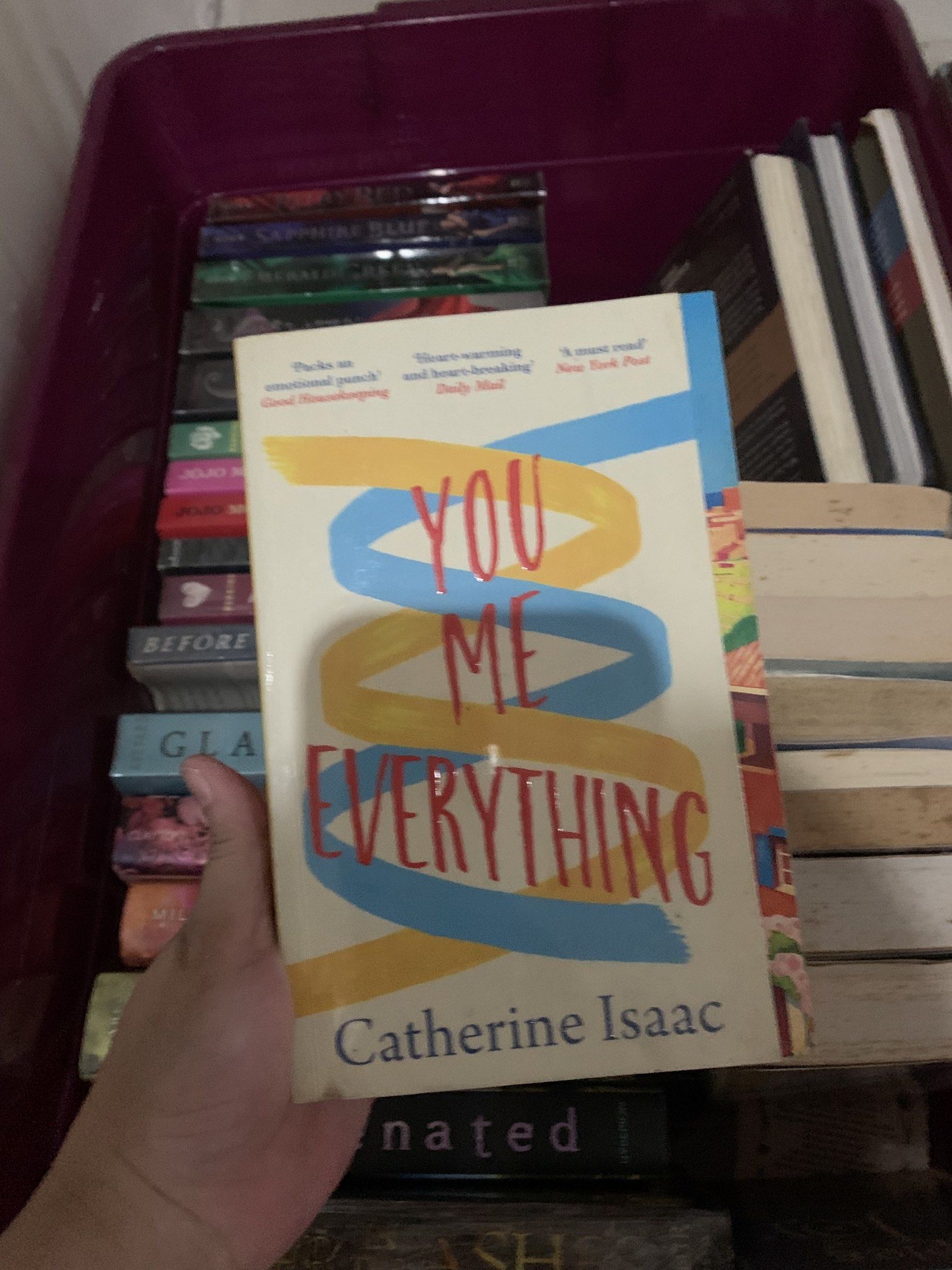 You Me Everything by Catherine Isaac (Category: Storybooks) located in Bacoor. Submitted by its_cess (Listing ID 1417712396, Image 1). Description: - "You Me Everything" by Catherine Isaac - Paperback - English - Features a colorful cover - Author's name visible.