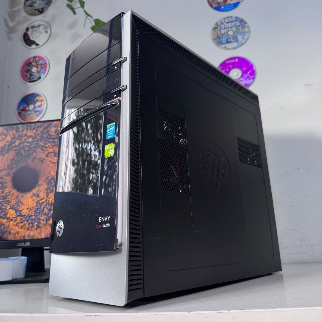 🔥 GTX 1050Ti Gaming PC | i7-4770 | 16GB RAM | SSD + HDD | HP Envy 700 Desktop