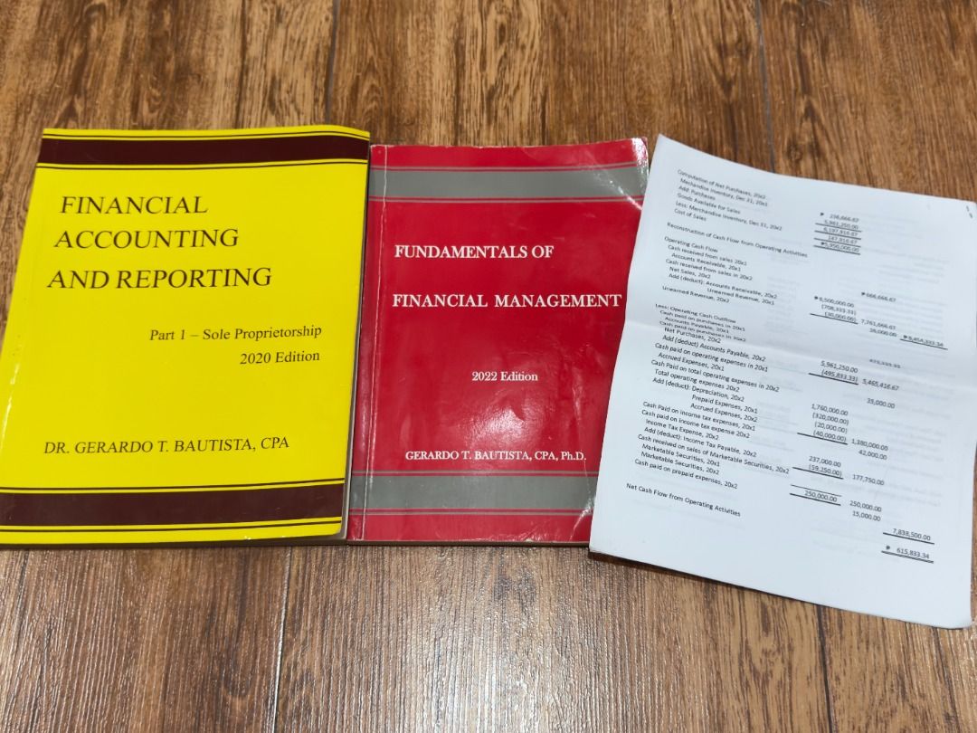 Accounting Book Set (Category: Textbooks) located in Quezon City. Submitted by valchoowa (Listing ID 1417846739, Image 3). Description: The Law of Parnertships and Private Corporations Taxation Law & Accounting Financial Accounting & Reporting Fundamentals of Financial Management.