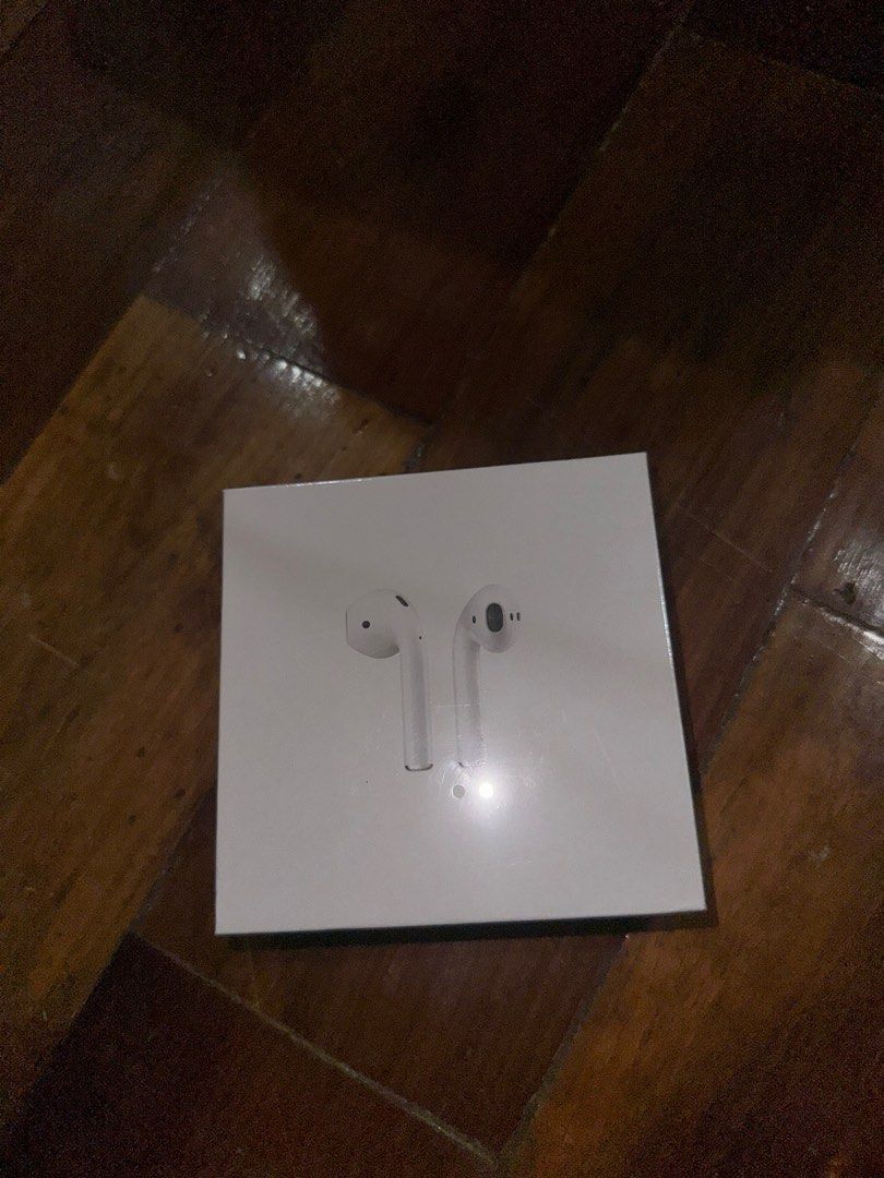 Apple AirPods with Wireless Charging Case (Category: Earphones) located in Manila. Submitted by kevinpolaris (Listing ID 1417977040, Image 1). Description: - Brand new, sealed Apple AirPods with Wireless Charging Case. - Includes AirPods and charging case. - Compatible with: - iPhone, iPad, iPod touch (iOS 10.12+) - Apple Watch (watchOS 3+) - Mac (macOS 10.12+).
