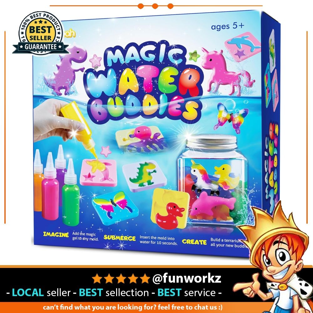 Aqua Fairy Water Gel Kit for Kids – Magic Water Elf Toy – Make Your Own ...