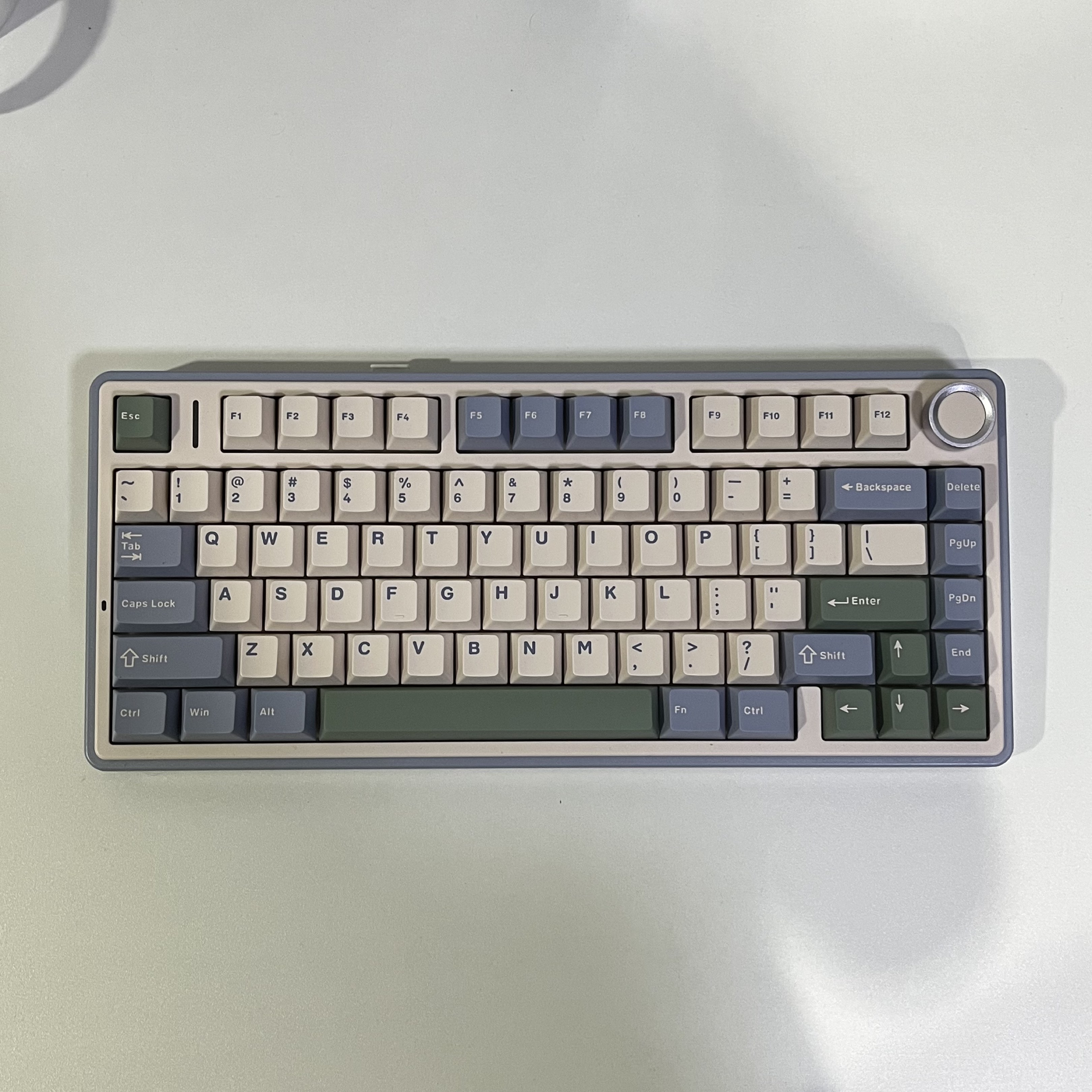 AULA F75 Gasket Wireless 75% Mechanical Keyboard, 80 Keys, 1000Hz ...