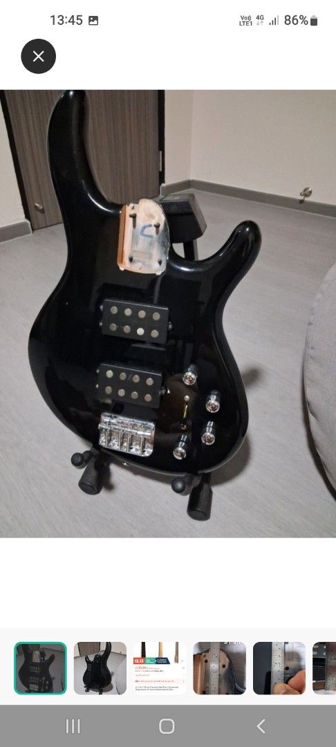Cort hh4 bass body, Hobbies & Lifestyle, Musical Instruments on Carousell