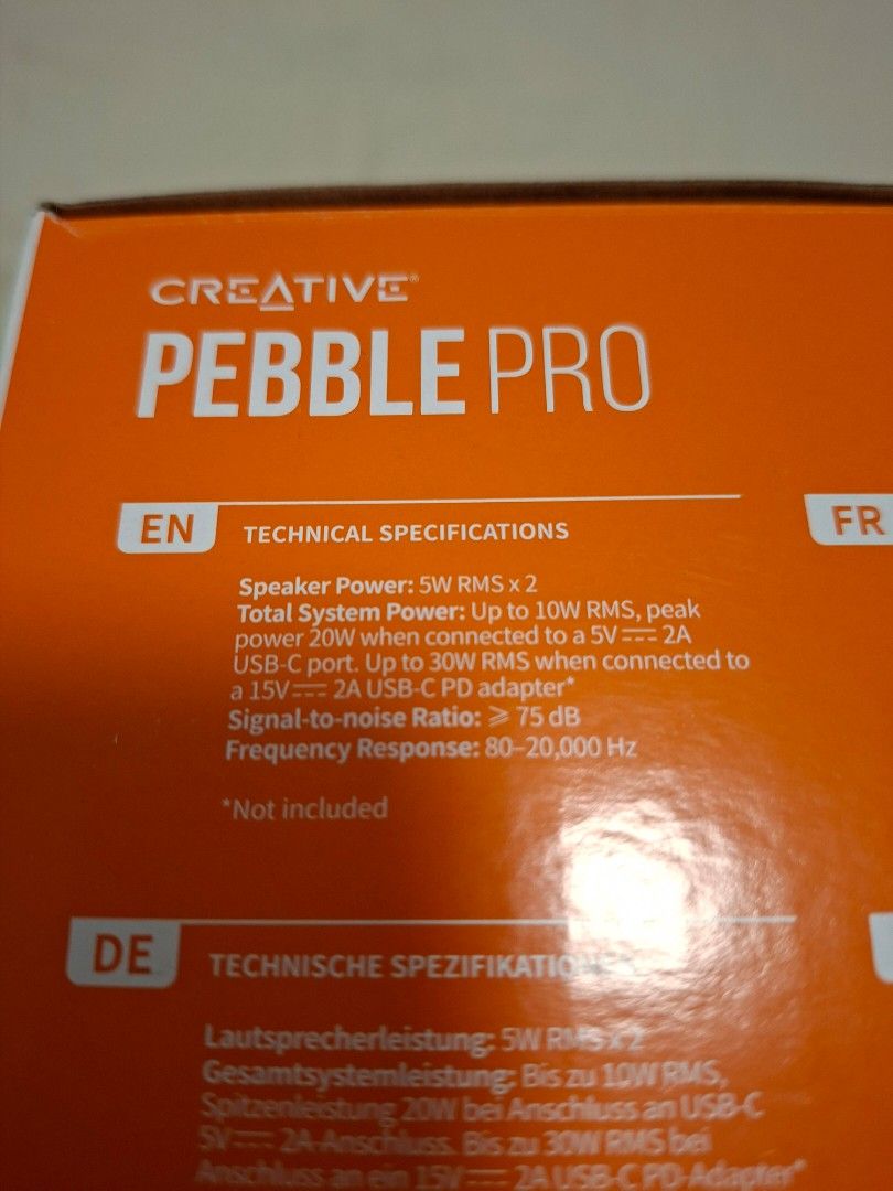 Creative Pebble Pro Speakers65561061003009111