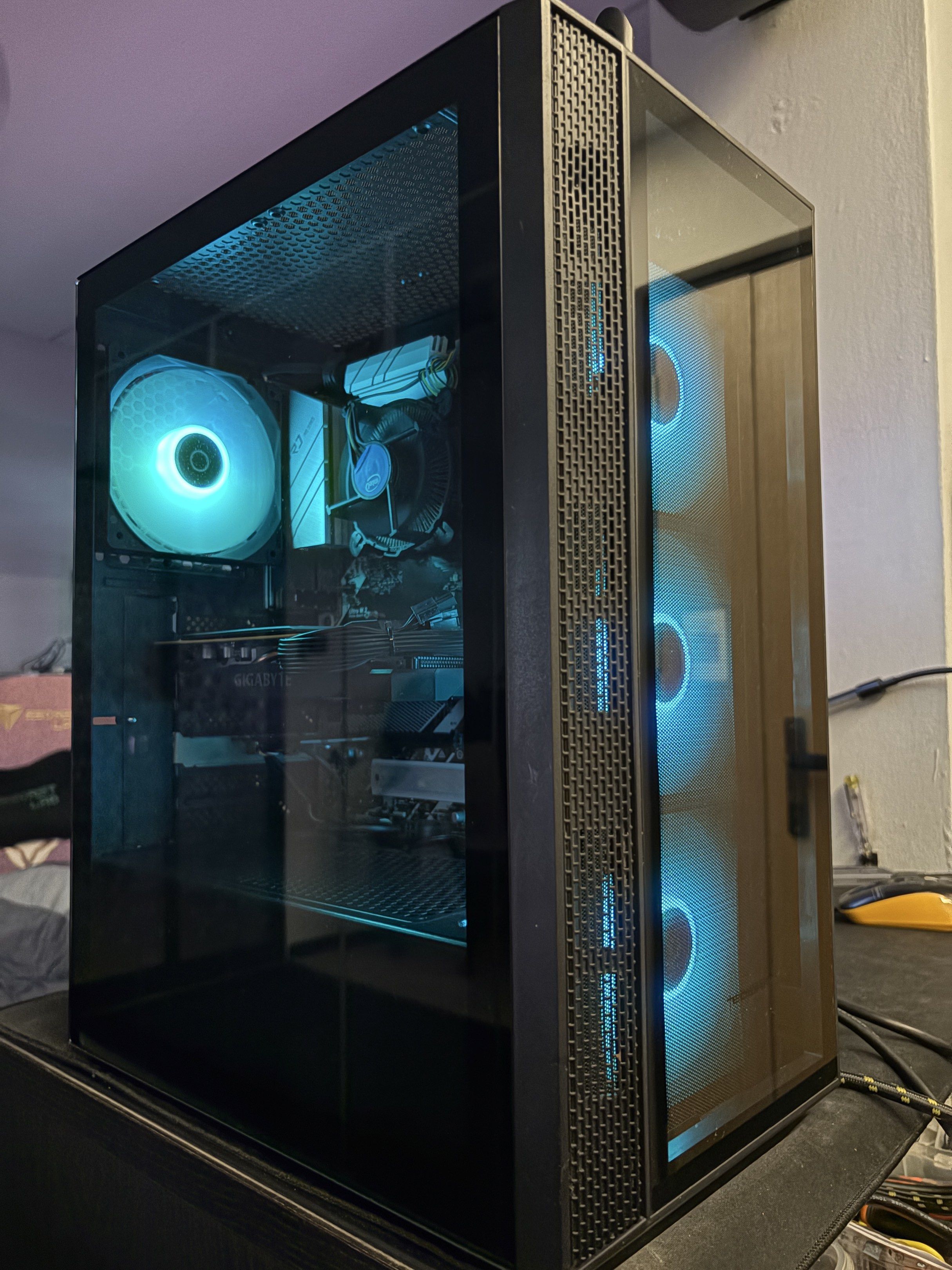 Custom Built Gaming PC Desktop Computer CPU Processor Intel 10th Gen i5 ...