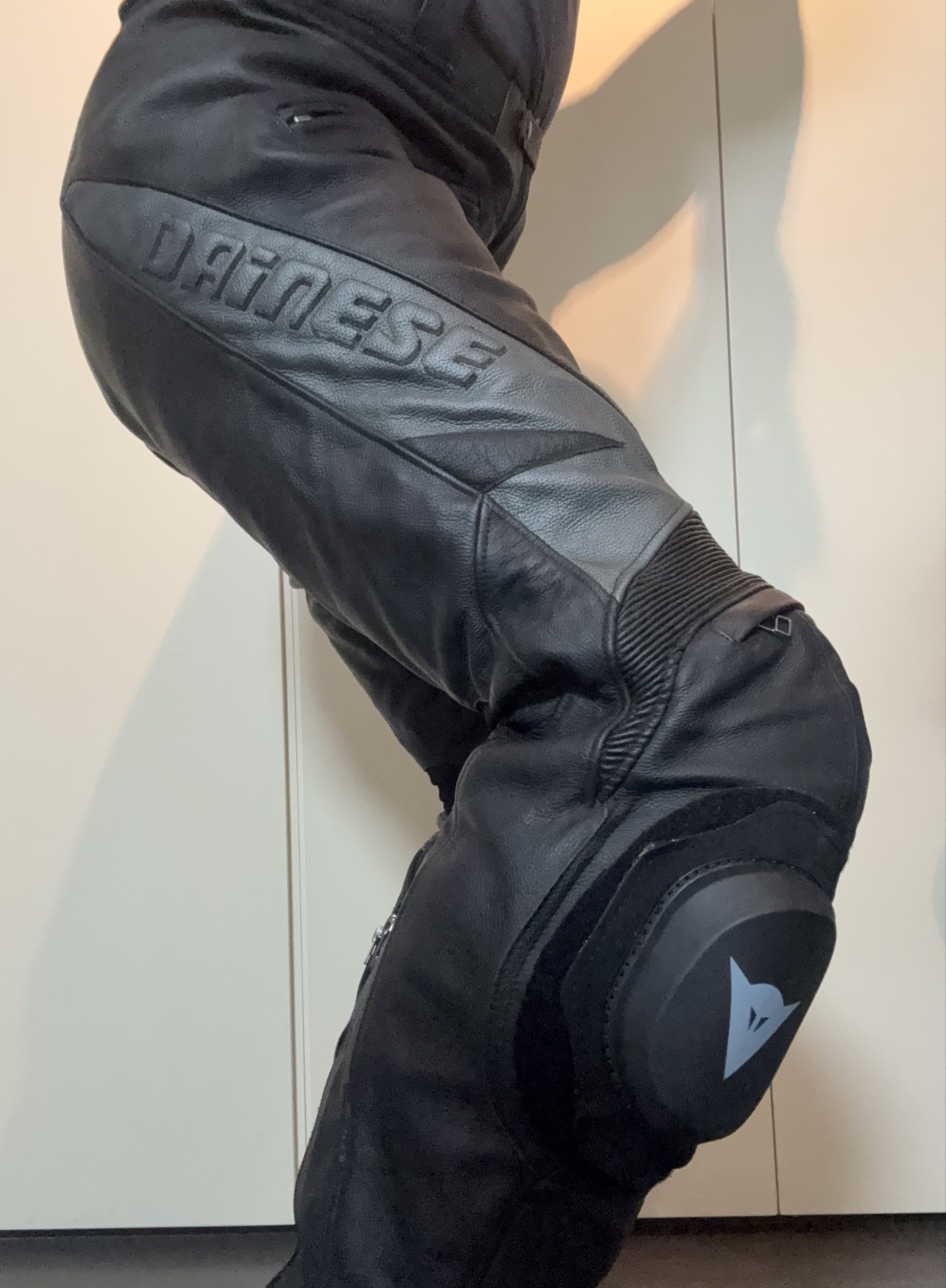 Dainese Misano Pants , racing pants , in all Leather, size 50, 電 