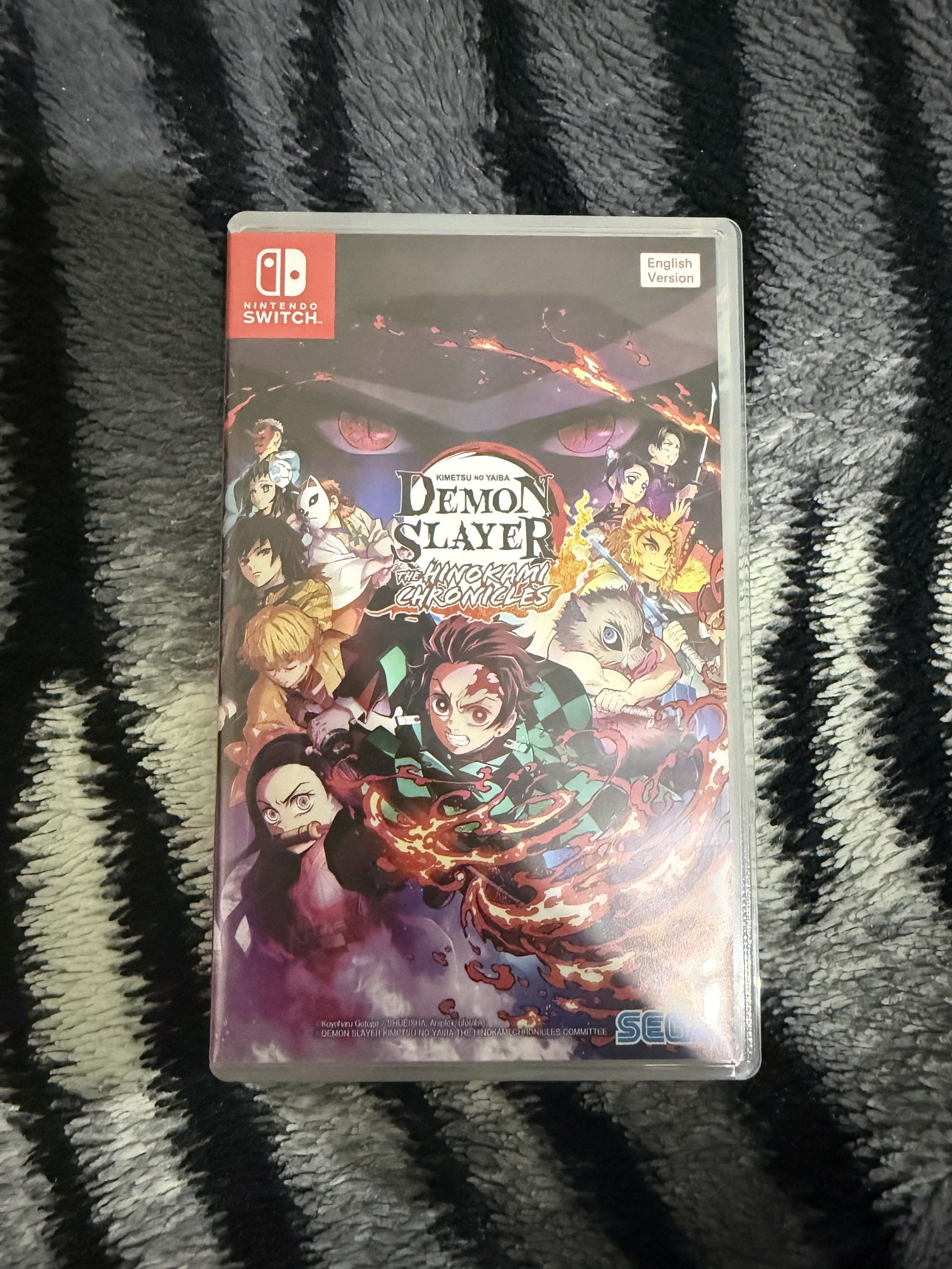 Demon Slayer - The Hinokami Chronicles (Category: Nintendo) located in Makati City. Submitted by mackyboy03 (Listing ID 1417947932, Image 1). Description: Price: 1200 Condition: Mint (Good As New) Meet Up Only: SM Jazz Mall, Makati *** Meet up only so you could inspect and test it. Hagglers will be ignored. ***.
