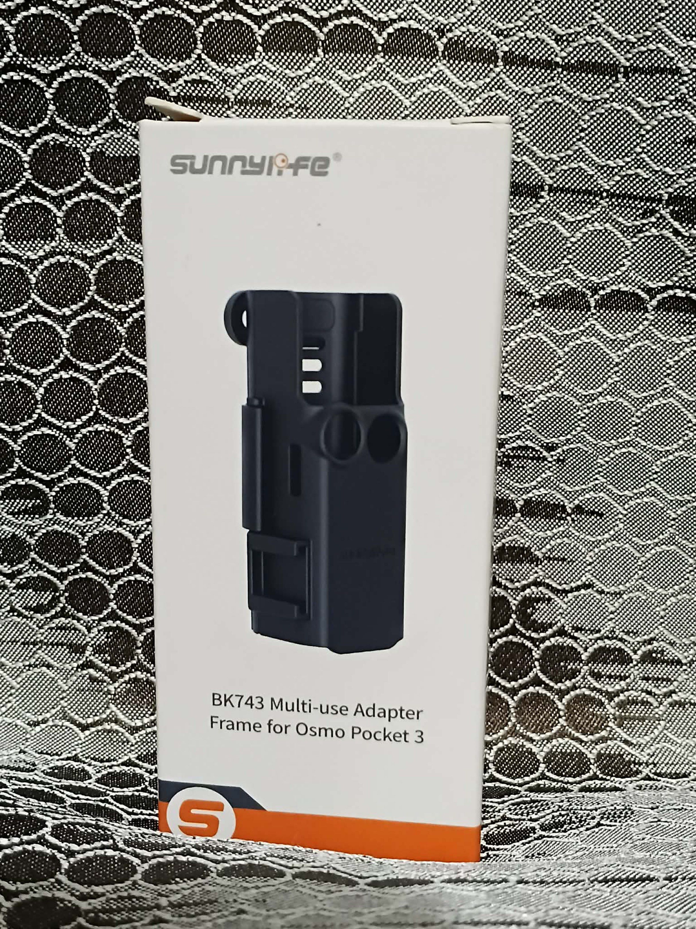 DJI OSMO POCKET 3 MULTI-USE ADAPTER FRAME (Category: Camera Bags & Carriers) located in Makati City. Submitted by marizacost86218 (Listing ID 1417892058, Image 1). Description: SUNNYLIFE DJI OSMO POCKET 3 multi-use adapter frame.