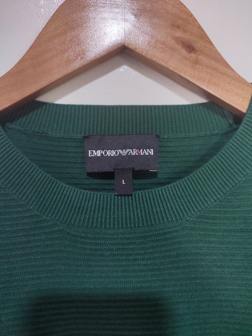 Emporio Armani Longsleeves (Category: Coats, Jackets and Outerwear) located in Mangaldan. Submitted by thrift.mo.ba (Listing ID 1417843953, Image 3). Description: Emporio Armani Longsleeves 27x24.