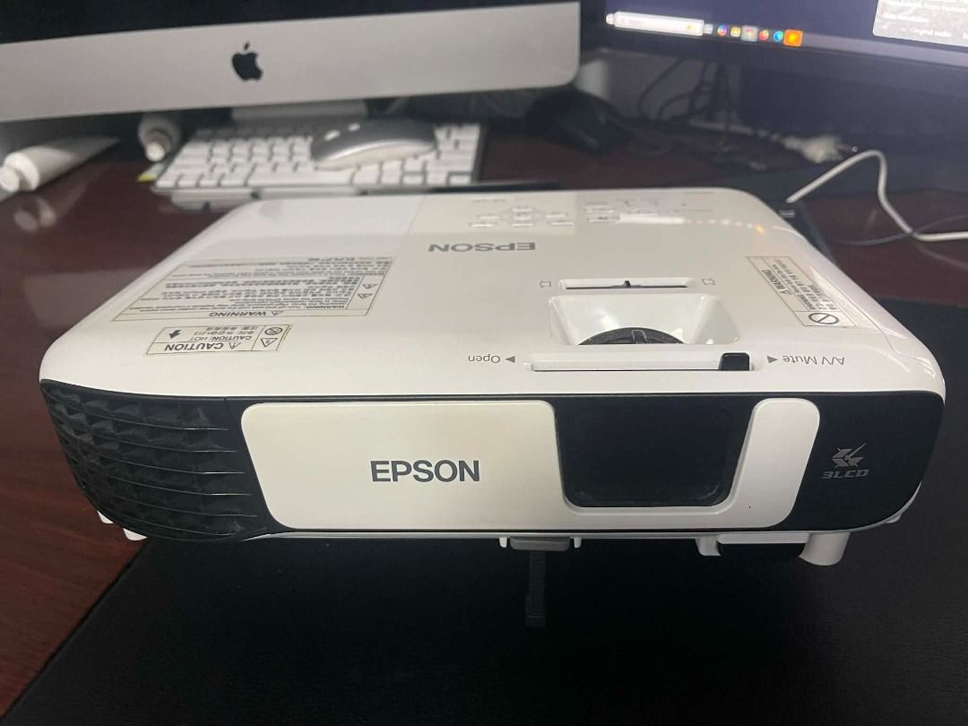 Epson EB-S41 (Category: Projectors) located in Pasay City. Submitted by aceeee12 (Listing ID 1417824094, Image 1). Description: White Brightness 3,300 Lumens Resolution 800x600 Aspect Ratio 4:3 (SVGA) Contrast 15,000:1 (full on/off) Display Type 1 cm 3LCD Color Processing 10-bit Video Modes 720p, 1080i, 1080p/60, 1080p/24, 1080p/50, 576i, 576p, 480p, 480i Data Modes MAX 1920x1200 Lamp Type 210W UHE bulb Lamp Life 6,000 hours / 10,000 hours (Eco) 