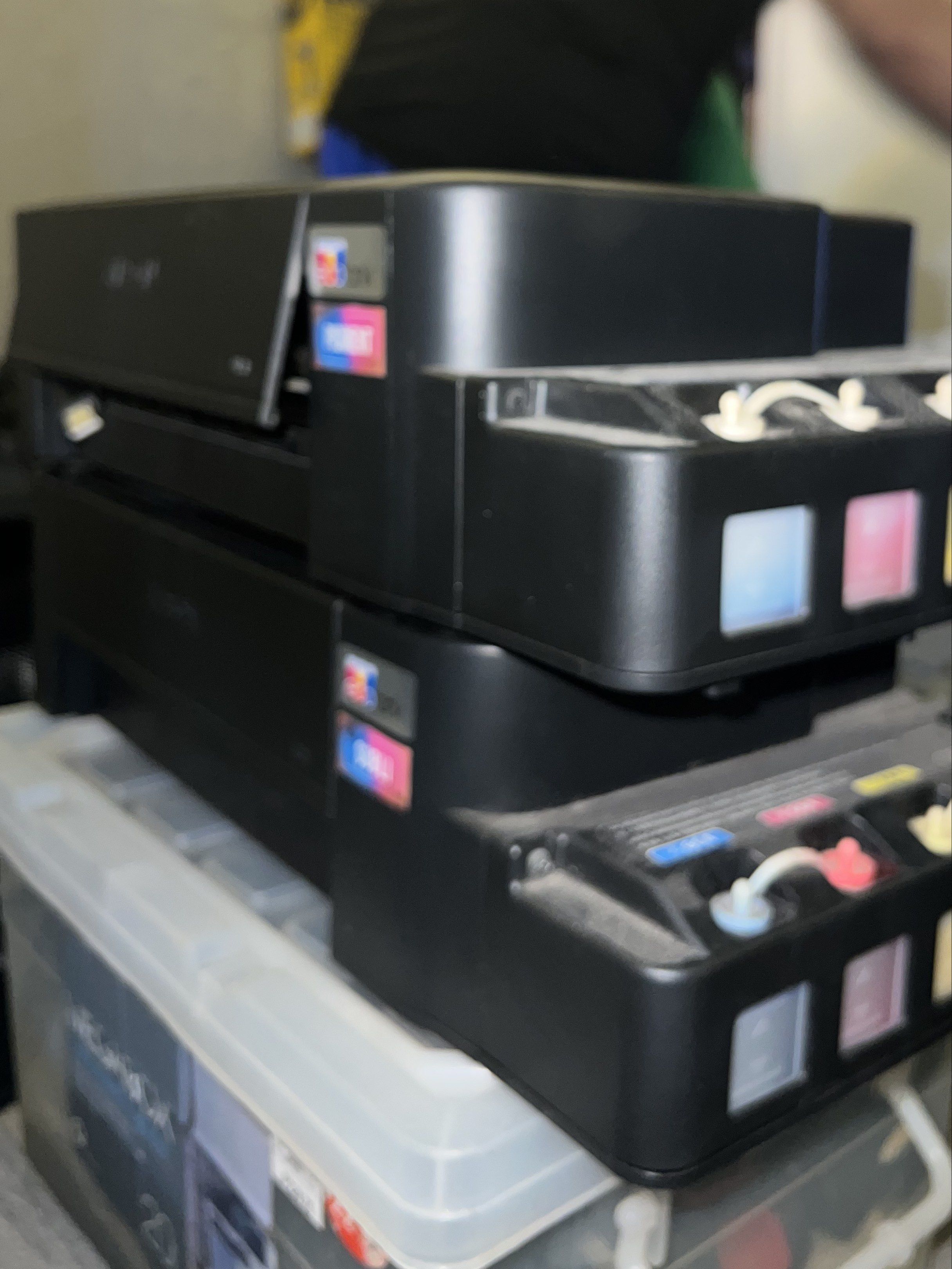 Epson EcoTank L121 Subli and Pigment Printers (Category: Printers, Scanners & Copiers) located in Cabuyao City. Submitted by vladimyrkyle (Listing ID 1417834908, Image 2). Description: Epson EcoTank L121 Subli Printer - 5500 Epson Ecotank L121 Pigment Printer - 5500 With freebies.