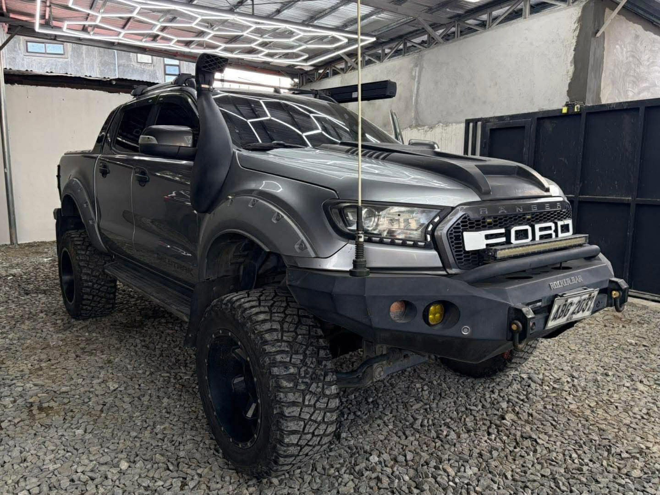 Ford Ranger Wildtrak Monster Trak Auto (Category: Used Cars) located in Manila. Submitted by quality_cars (Listing ID 1417911584, Image 2). Description: ‼️ FOR SALE ‼️ 💥 FORD RANGER WILDTRAK MONSTER TRAK💥 ➡️ OFFROAD UPGRADES more than a MILLION ➡️ 2016 model ➡️ Diesel engine ➡️ 3.2 Engine 4x4 ➡️ Matic Trans ➡️ All power ➡️ 1st OWNER ➡️ Dub shop pro offroad build ➡️ Jaos Mud Guard ➡️ Rocker Bar Bumper Front ➡️ MCC back Bumper ➡️ AC offroad led L