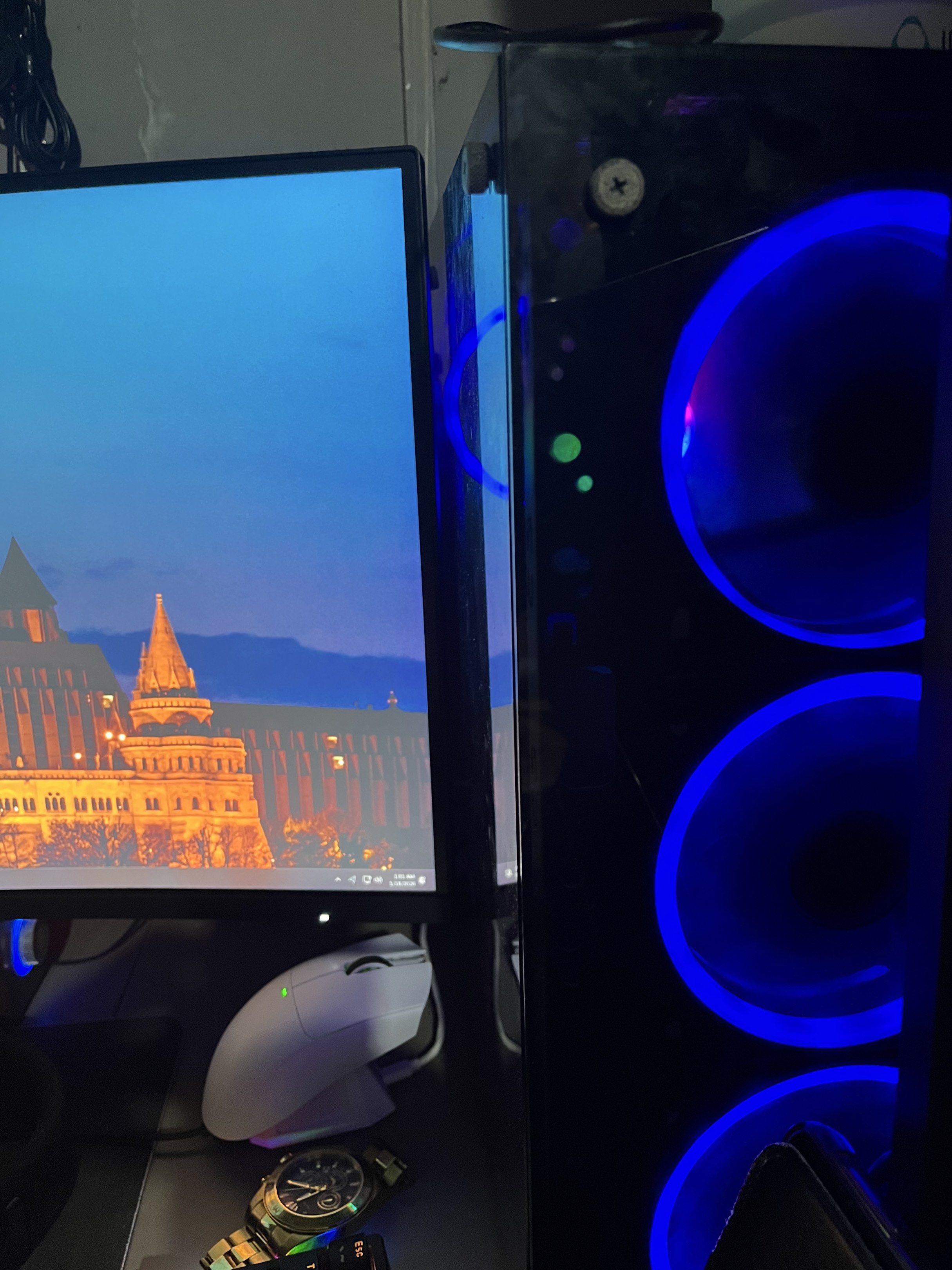 Gaming PC (Category: Desktops) located in Manila. Submitted by clengggg (Listing ID 1417812838, Image 3). Description: Gaming PC Pc specs Ryzen 5 2600 16gb ram gskill 1tb hdd 256gb ssd 1660super gpu Ygt cpu cooler A320 mobo .
