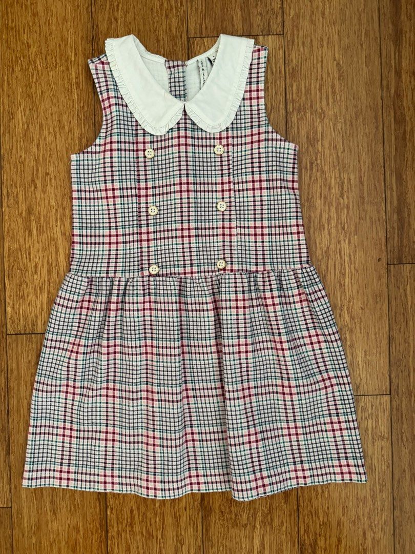 Janie & Jack checkered dress - 6 (Category: Babies & Kids Fashion) located in Quezon City. Submitted by ckllim (Listing ID 1417831665, Image 1). Description: .