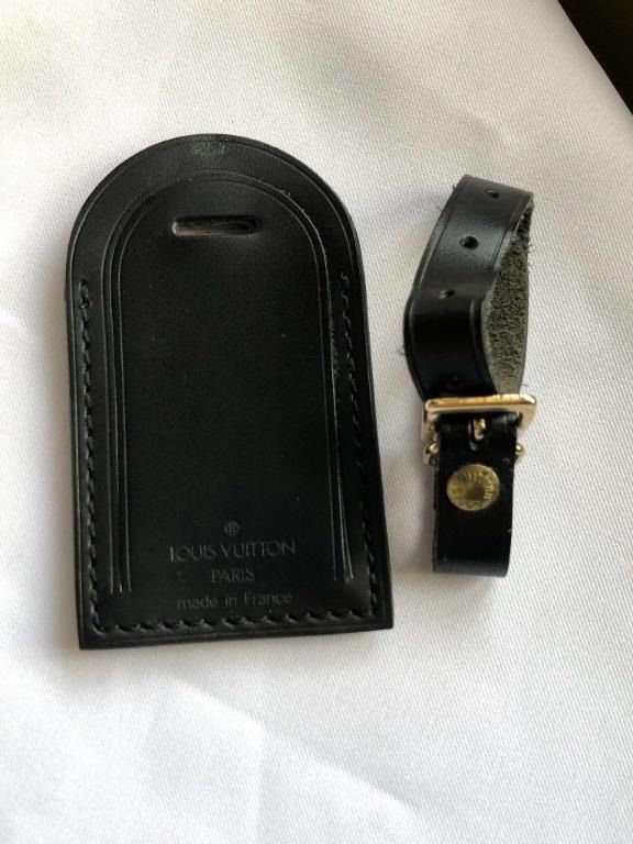 Louis Vuitton LV Leather Luggage Tag (Category: Luxury Accessories) located in Manila. Submitted by summercookie (Listing ID 1417847794, Image 1). Description: Pre-owned from my LV Bag Sold as is No inclusions.