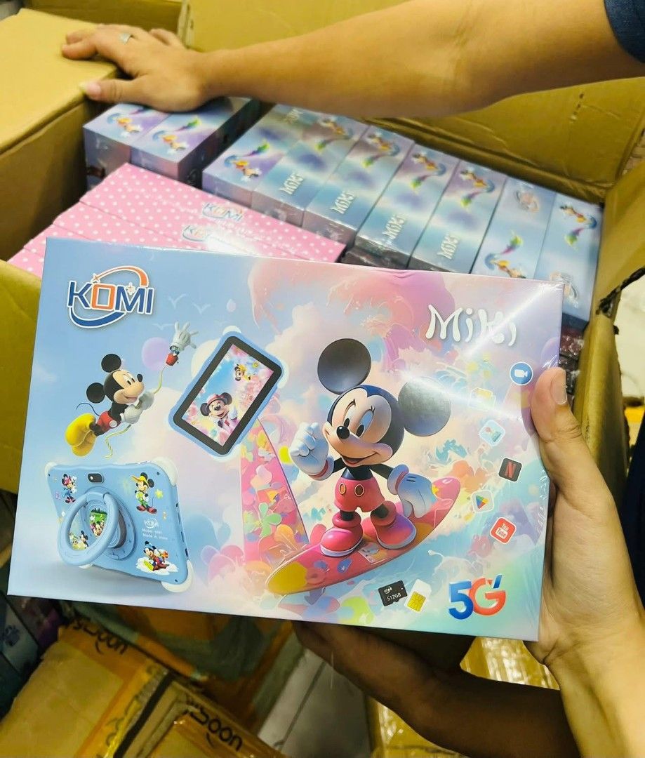 Miki Tablet by Komi 12/512g Display (Category: Others) located in Caloocan City. Submitted by cheskhaionlinestore2.0 (Listing ID 1417878517, Image 2). Description: 💥 MIKI Tablet by KOMI 12/512GB display💥 📌 Kids Learning • Online Class • Entertainment Tablet 🔥 ₱3,000 Only🔥 🎨 Available Colors: Gray • Pink • Purple • Blue (Photo shown: Pink variant) 💡 Perfect For: 👶 Kids Learning Apps 🧒 YouTube & Cartoons 🎮 Light Games 📚 Online Class 📸 S