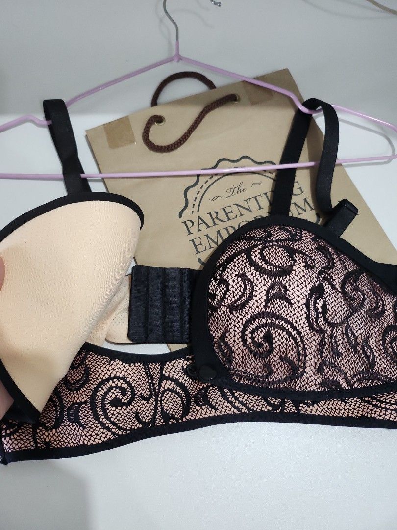 Milkeasy strapless laced bra (Category: Maternity Care) located in Quezon City. Submitted by declttermum (Listing ID 1418010555, Image 2). Description: Brandnew milkeasy strapless lace bra. Size 36. Ang ganda nito pwede pang tube. Sayang wala nang size ko sold out na. Rfs malaki saken huhu. Bilhin nio na wala nang ganito sa market. Bought from parenting emporium. Wysiwyg. Bought at the same price, bago pa po. Thank you. #straplesslacebra #straple